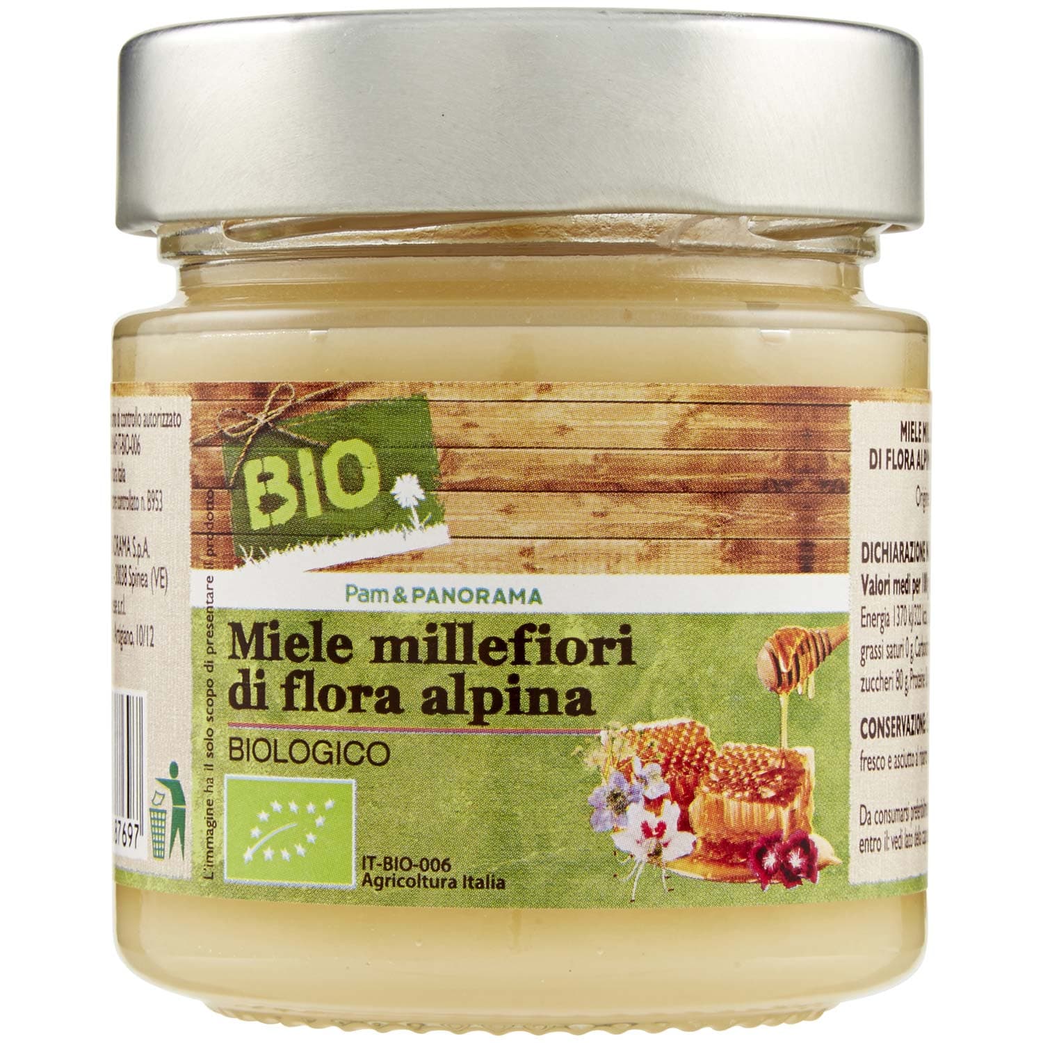 BIO Miele millefiori di flora alpina 300 g – immagine 3