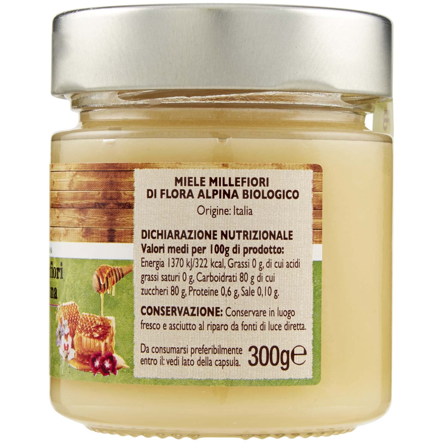 BIO Miele millefiori di flora alpina 300 g – immagine 6