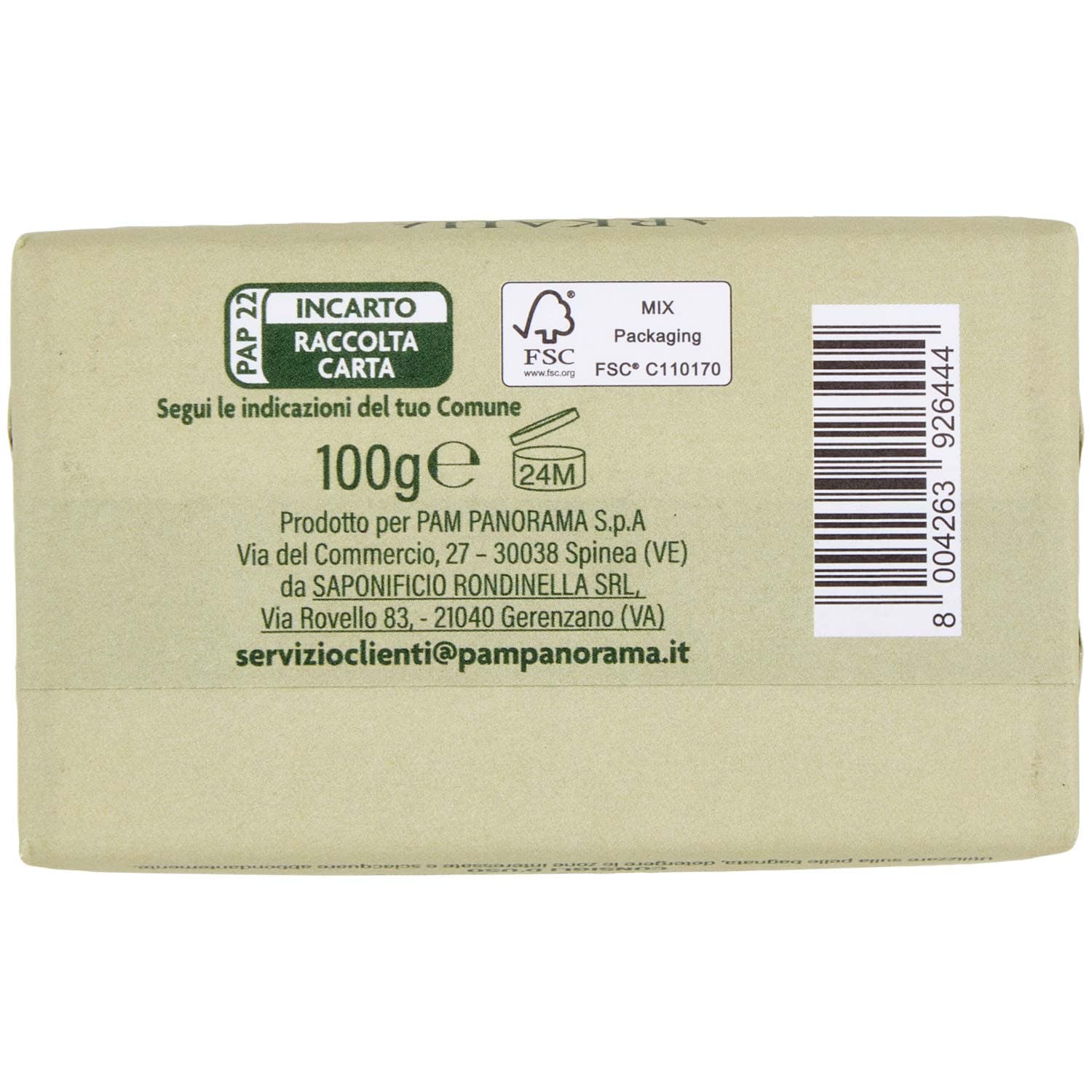 ARKALIA BIO Saponetta con olio di oliva 100 g – immagine 5