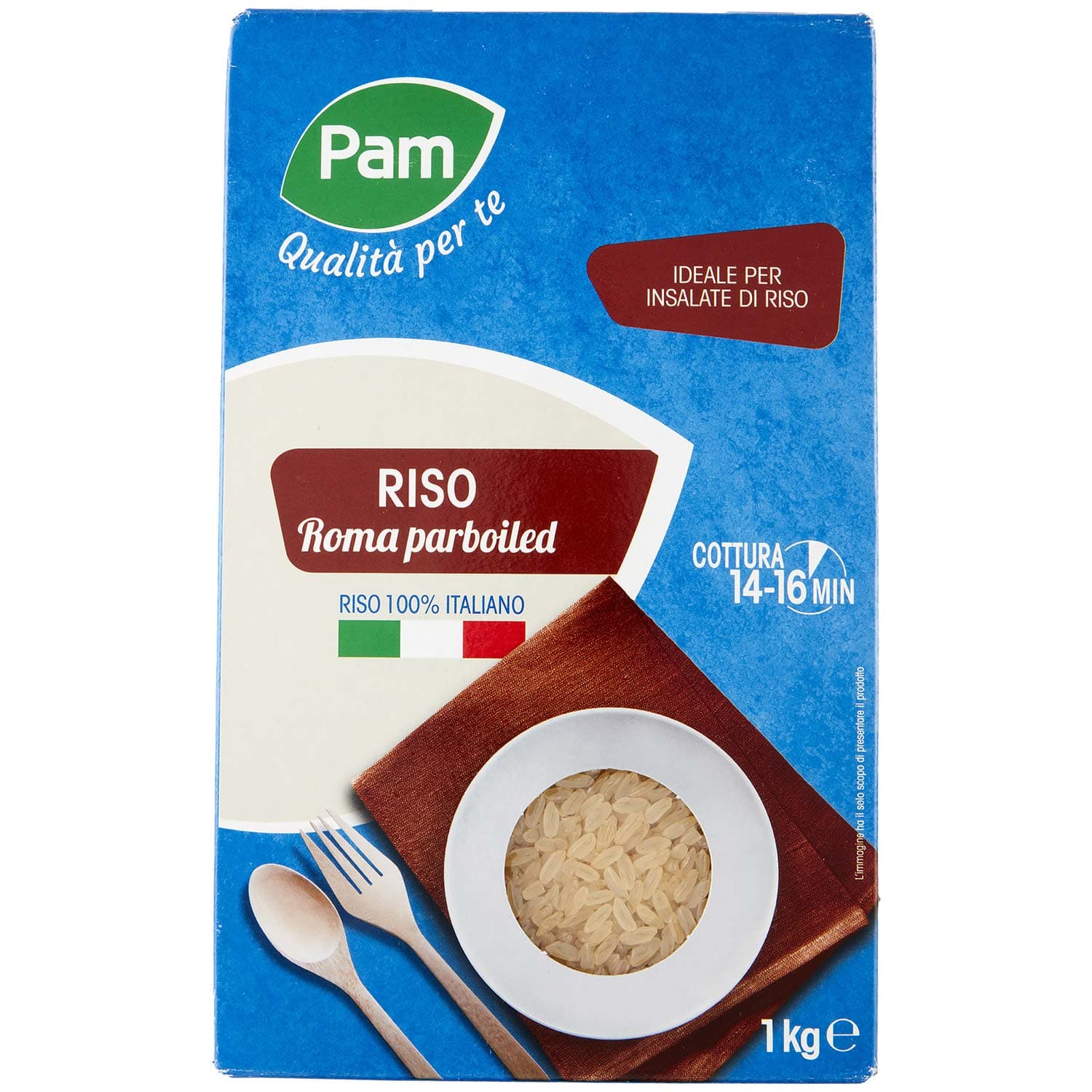 PAM Qualità per te Riso Roma parboiled 1 Kg – immagine 3