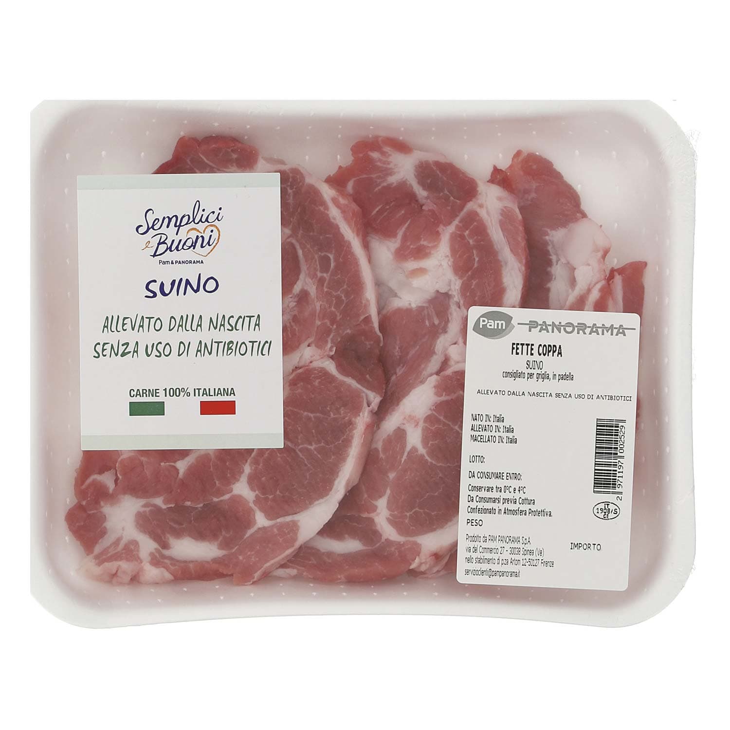 Coppa di suino senza osso fette senza antibiotici – immagine 3