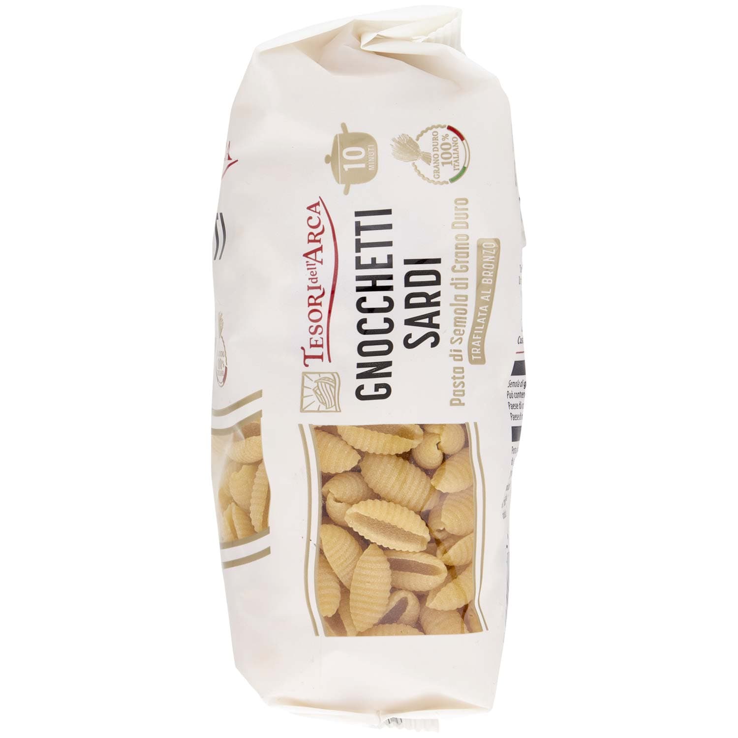 TESORI DELL'ARCA Pasta di Semola di Grano Duro Gnocchetti Sardi 500 g – immagine 6