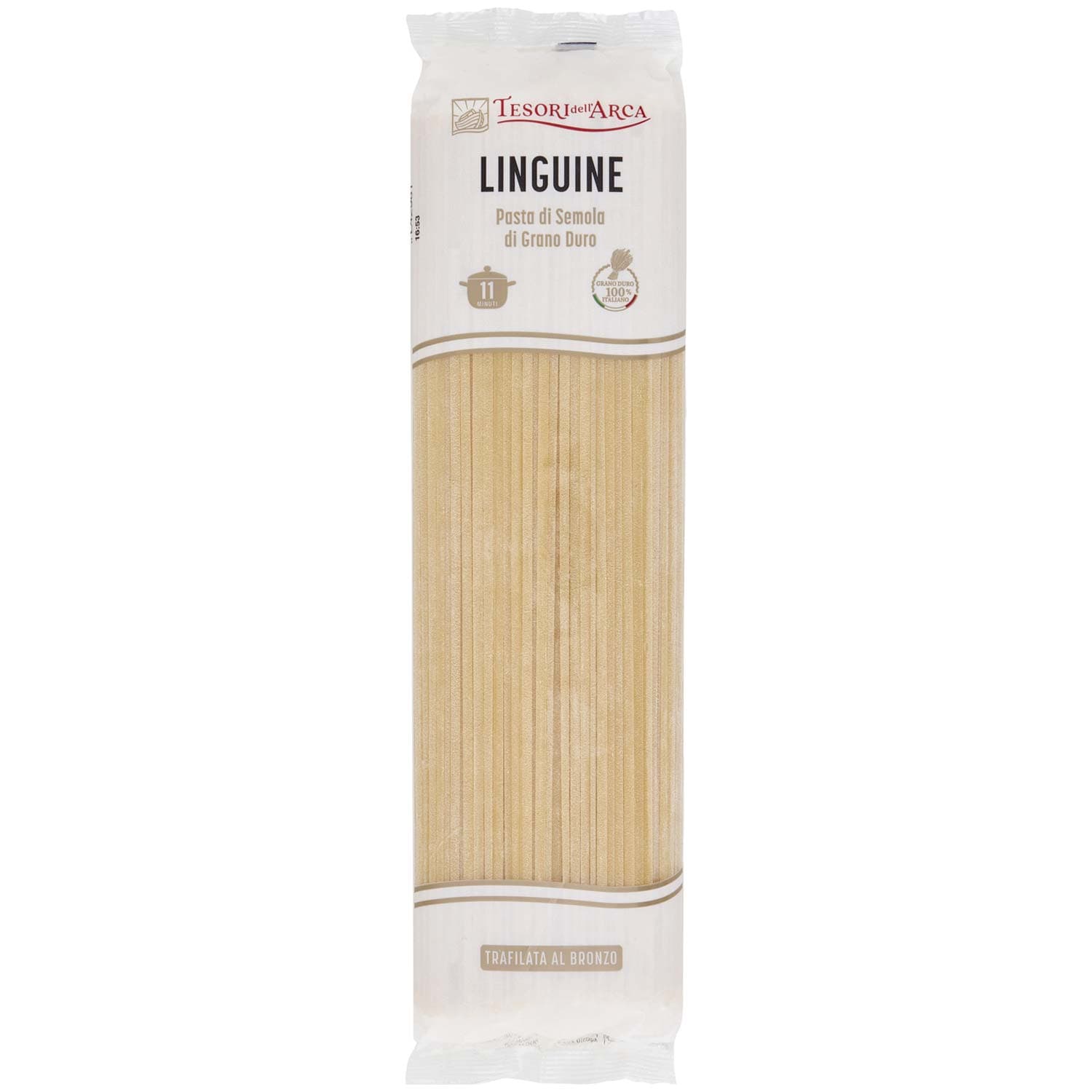 TESORI DELL'ARCA Pasta di Semola di Grano Duro Linguine 500 g – immagine 3