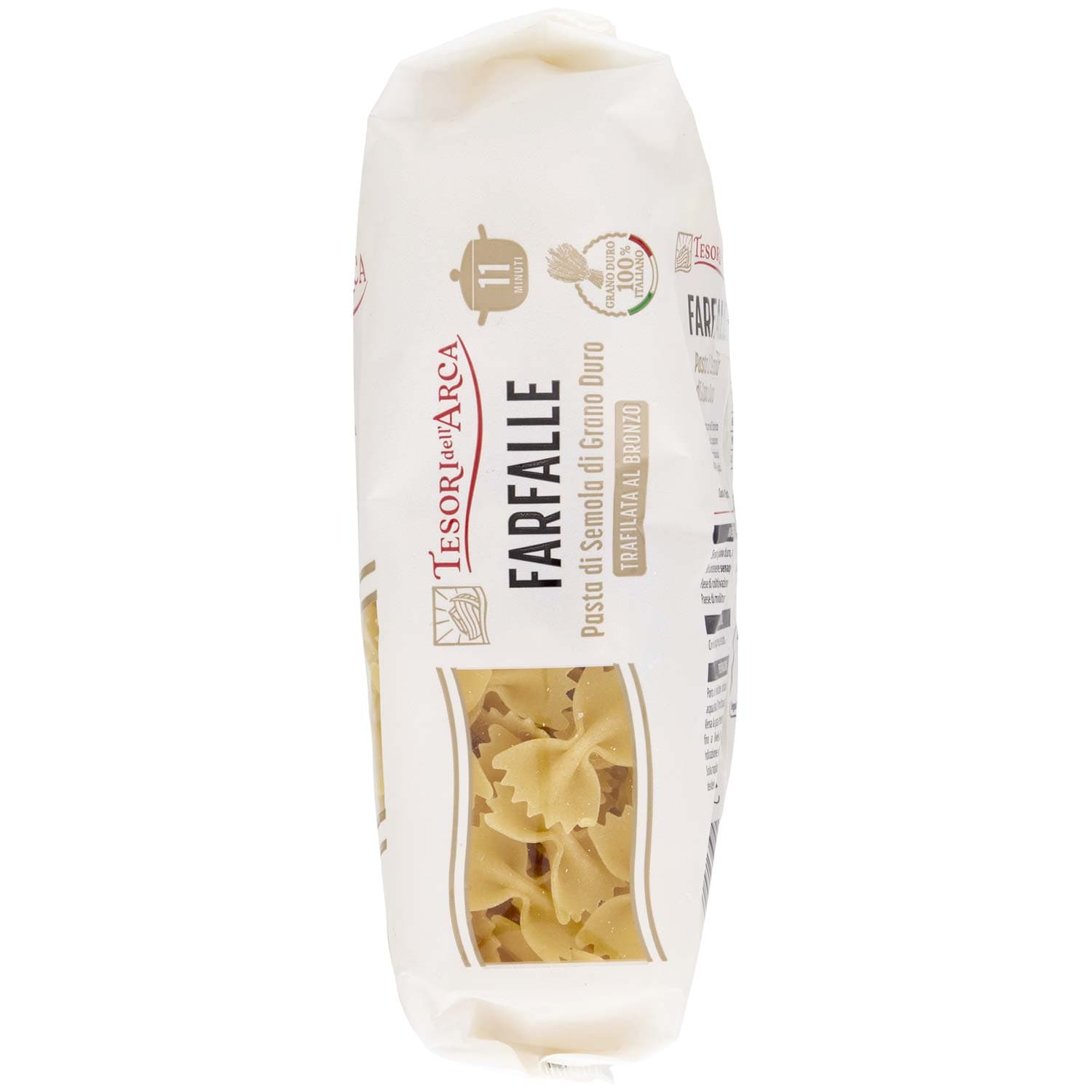 TESORI DELL'ARCA Pasta di Semola di Grano Duro Farfalle 500 g – immagine 6