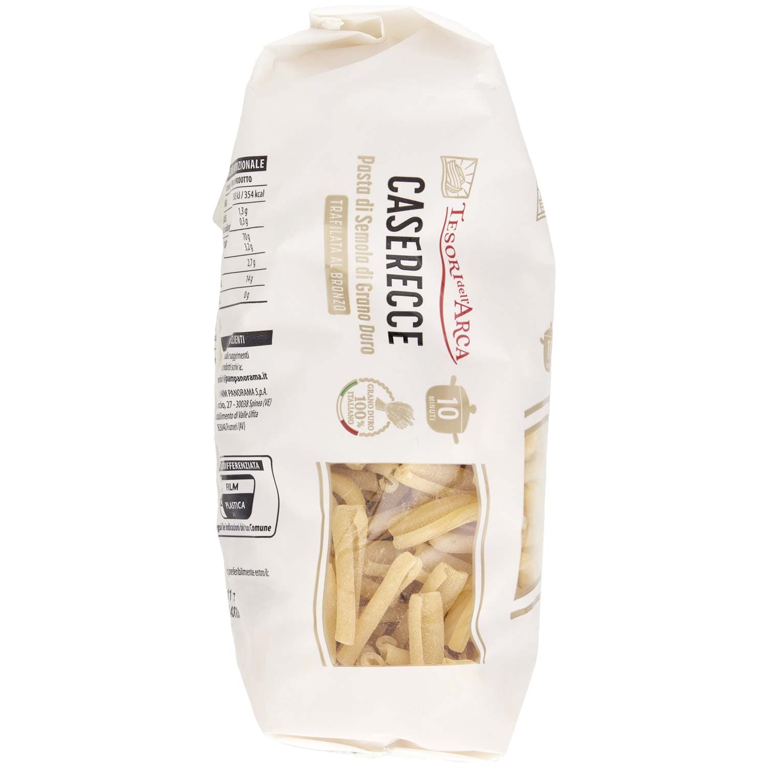 TESORI DELL'ARCA Pasta di Semola di Grano Duro Caserecce 500 g – immagine 4