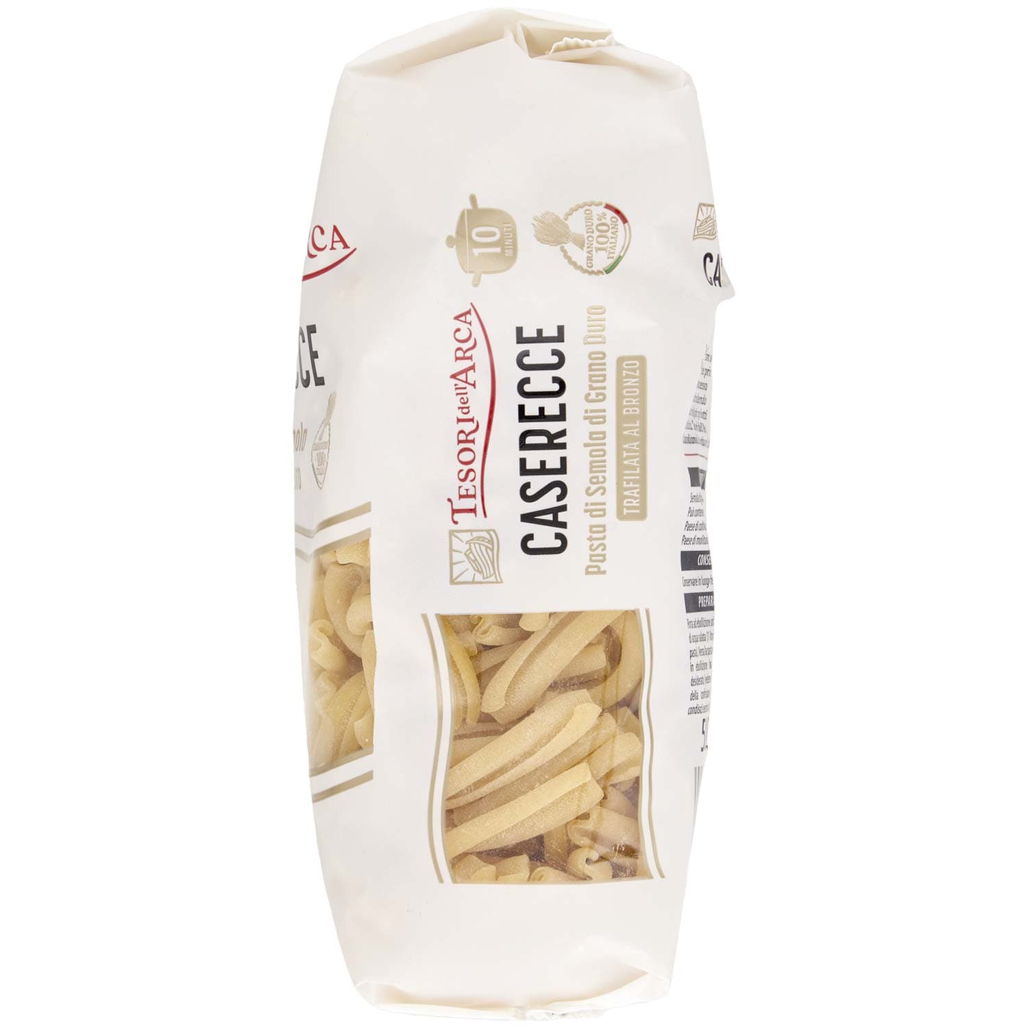 TESORI DELL'ARCA Pasta di Semola di Grano Duro Caserecce 500 g – immagine 6