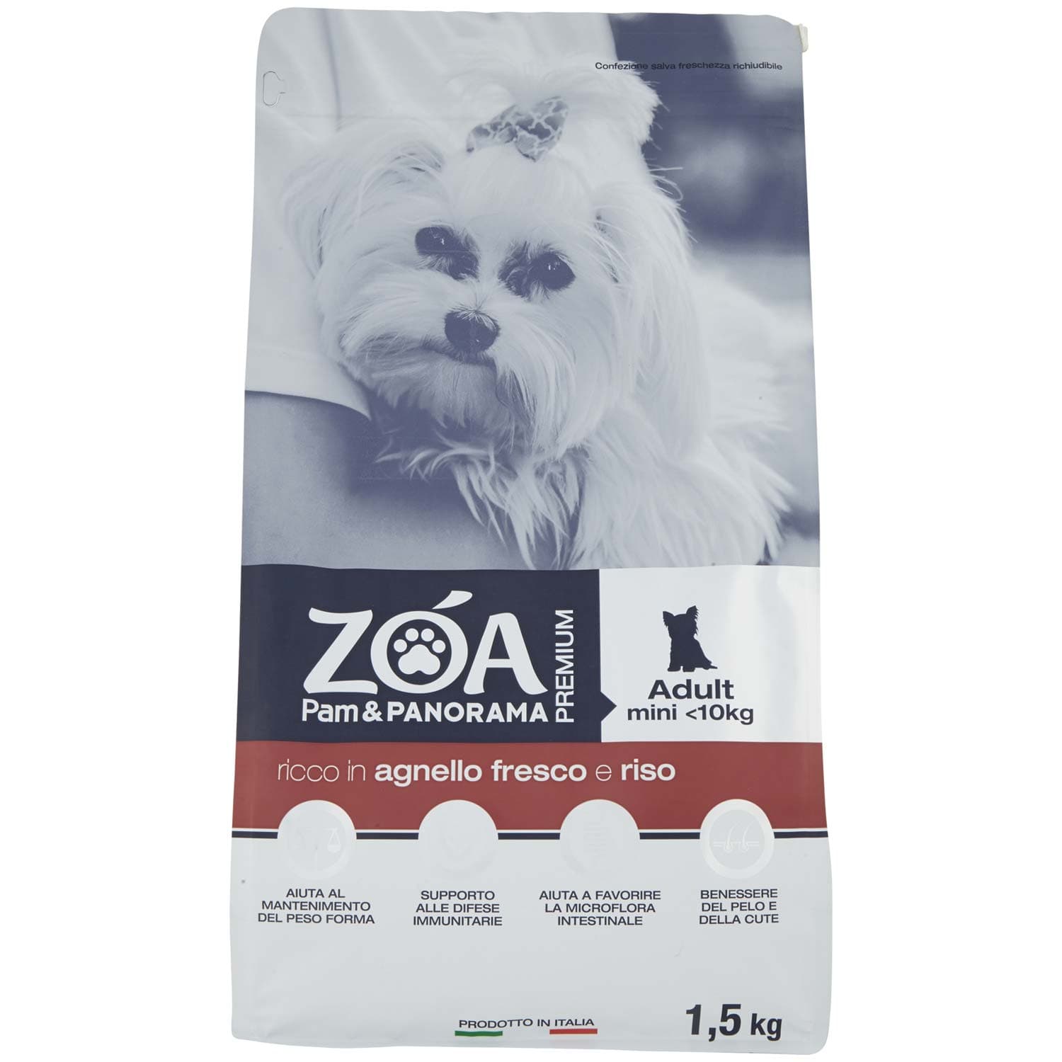 ZOA PREMIUM Adult mini <10kg ricco in agnello fresco e riso 1,5 kg – immagine 3