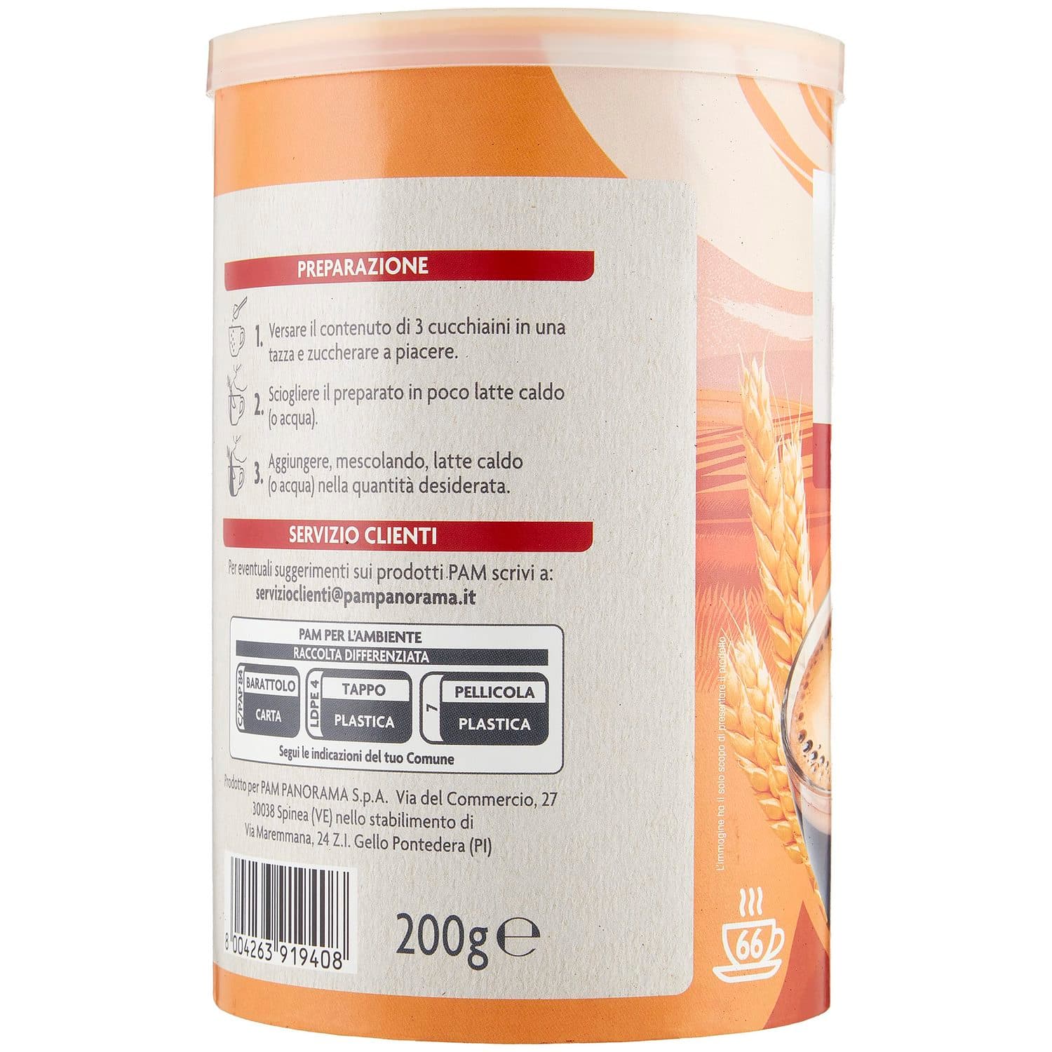 PAM Orzo Solubile 200 g – immagine 4
