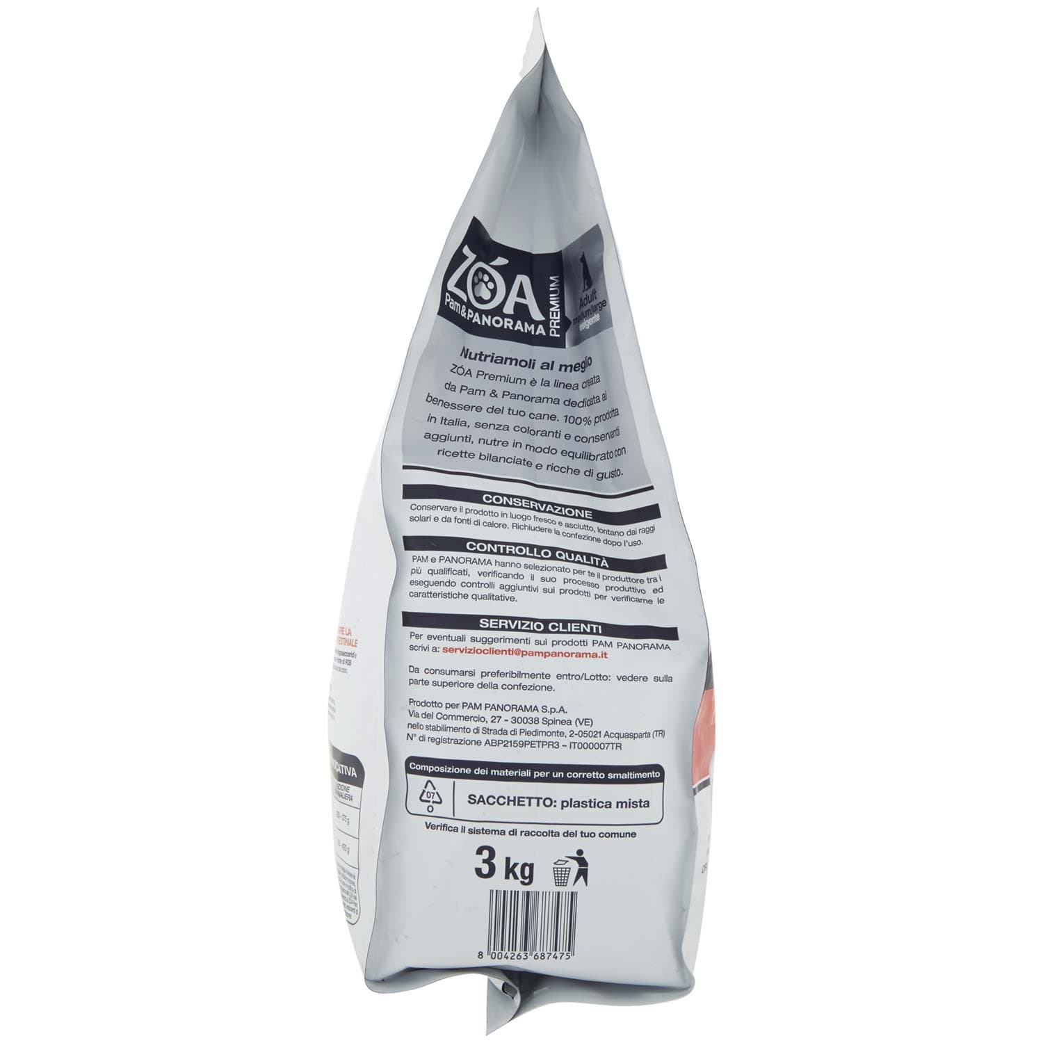 ZOA PREMIUM Adult medium/large esigente ricco in salmone fresco e patate 3 kg – immagine 4