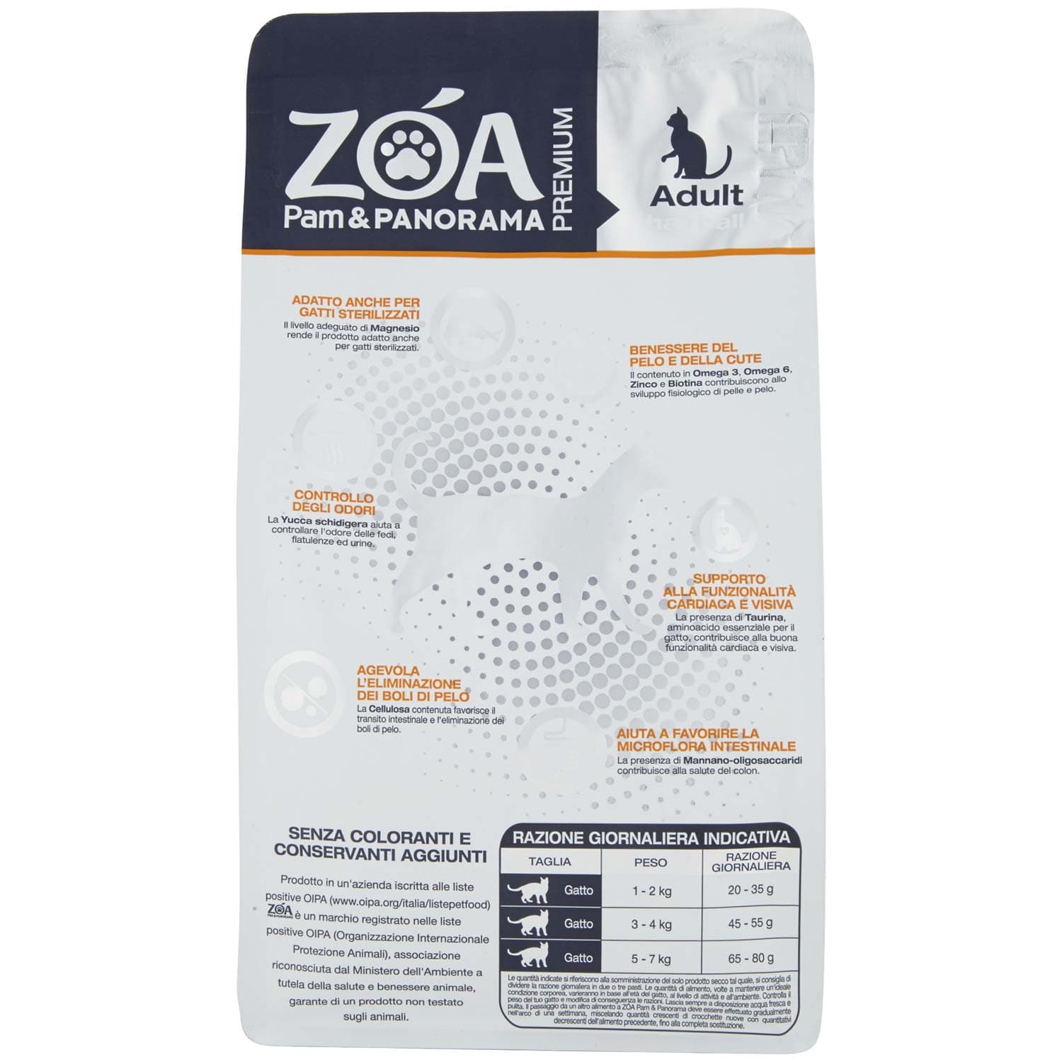 ZOA PREMIUM Adult hairball ricco in pollo fresco e riso 400 g – immagine 5