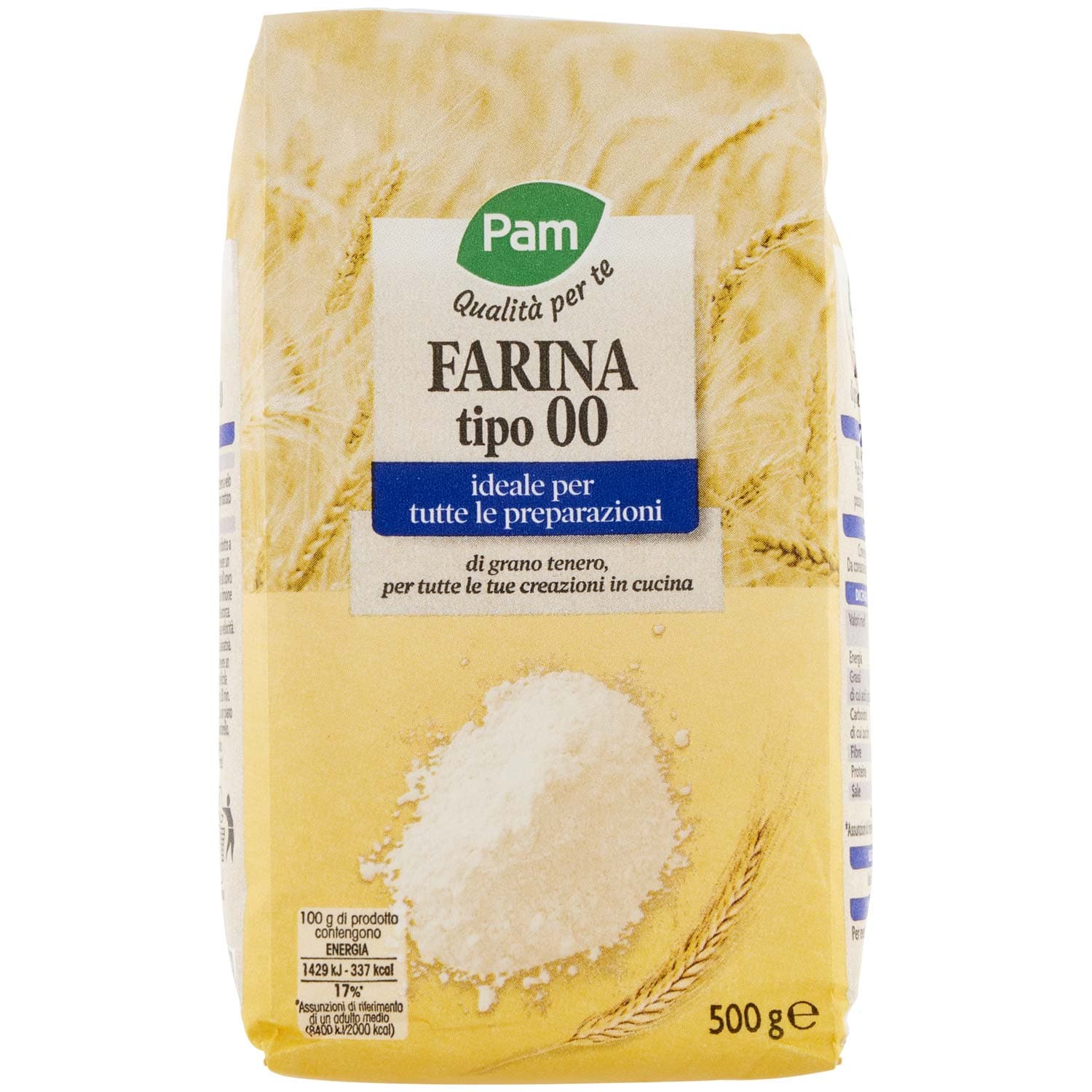PAM Qualità per te Farina tipo 00 500 g – immagine 3