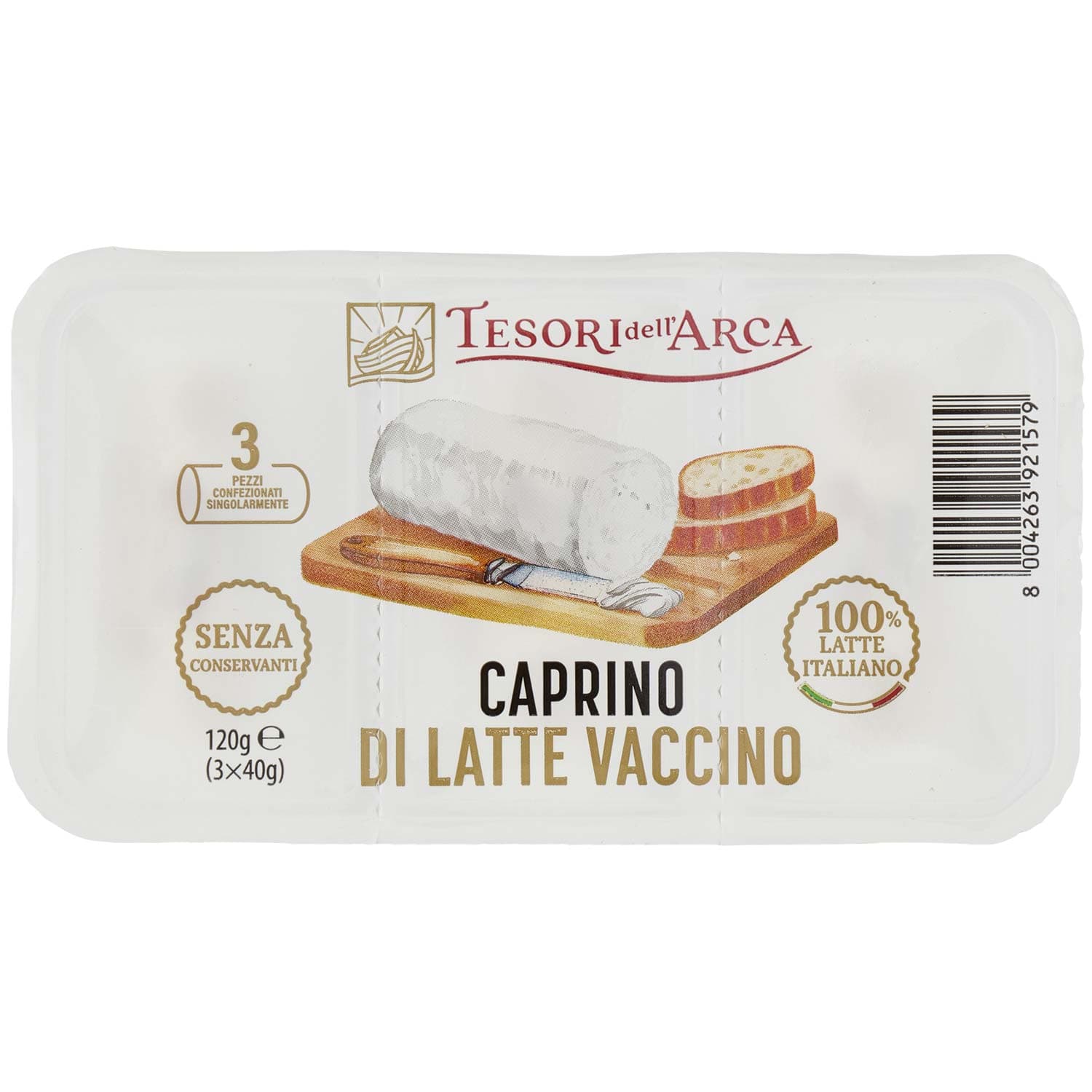 TESORI DELL'ARCA Caprino di Latte Vaccino 3 x 40 g – immagine 3