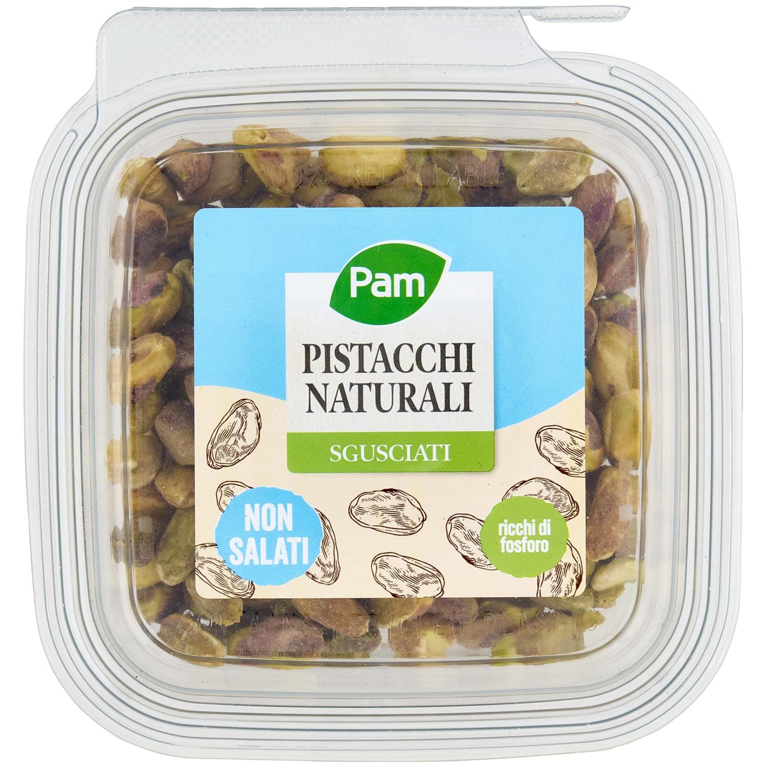 PAM Pistacchi Naturali Sgusciati 70 g – immagine 3