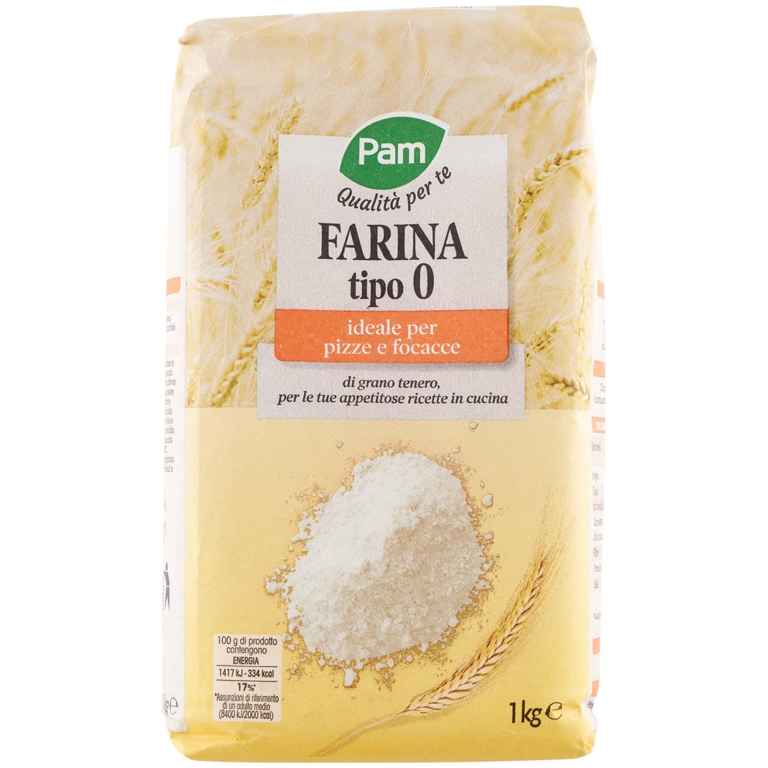 PAM Qualità per te Farina tipo 0 1 kg – immagine 3