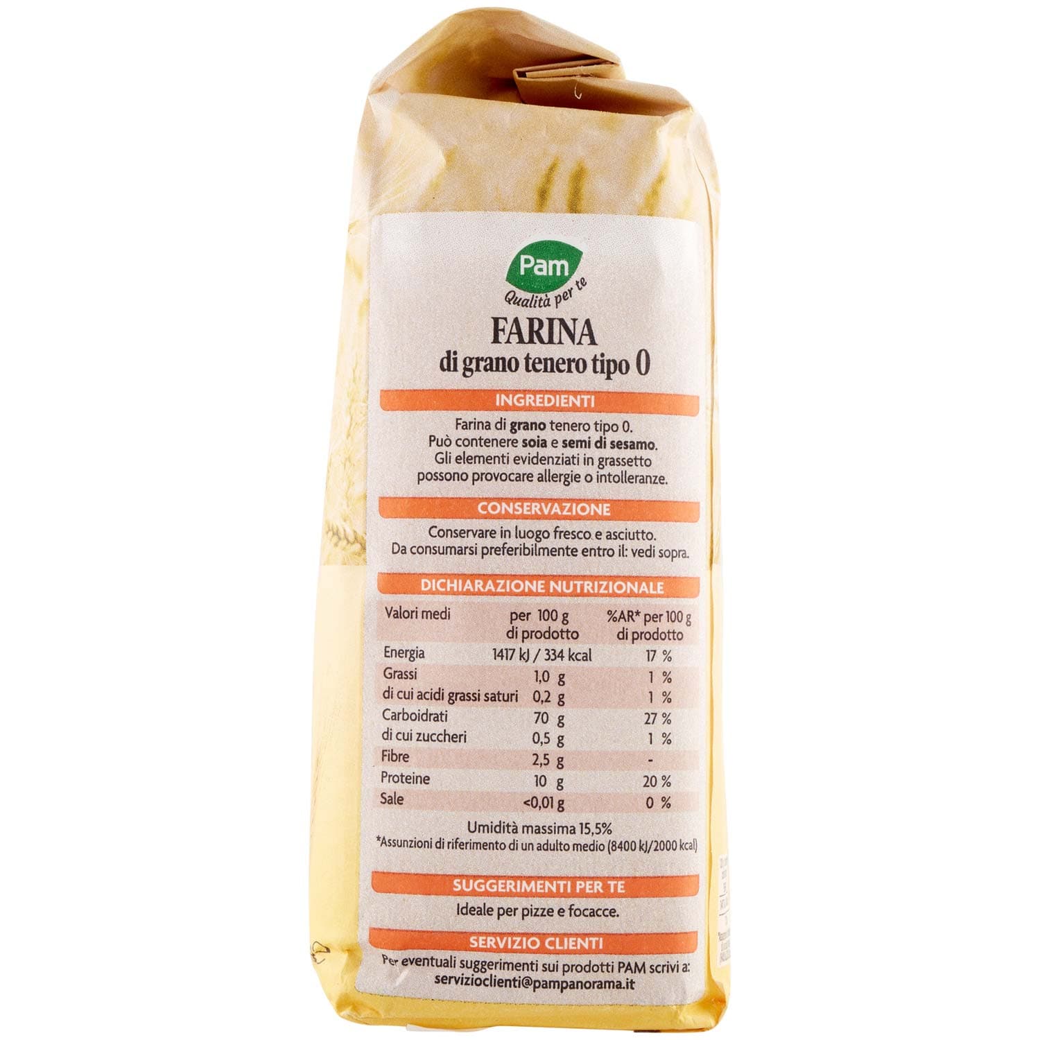 PAM Qualità per te Farina tipo 0 1 kg – immagine 6