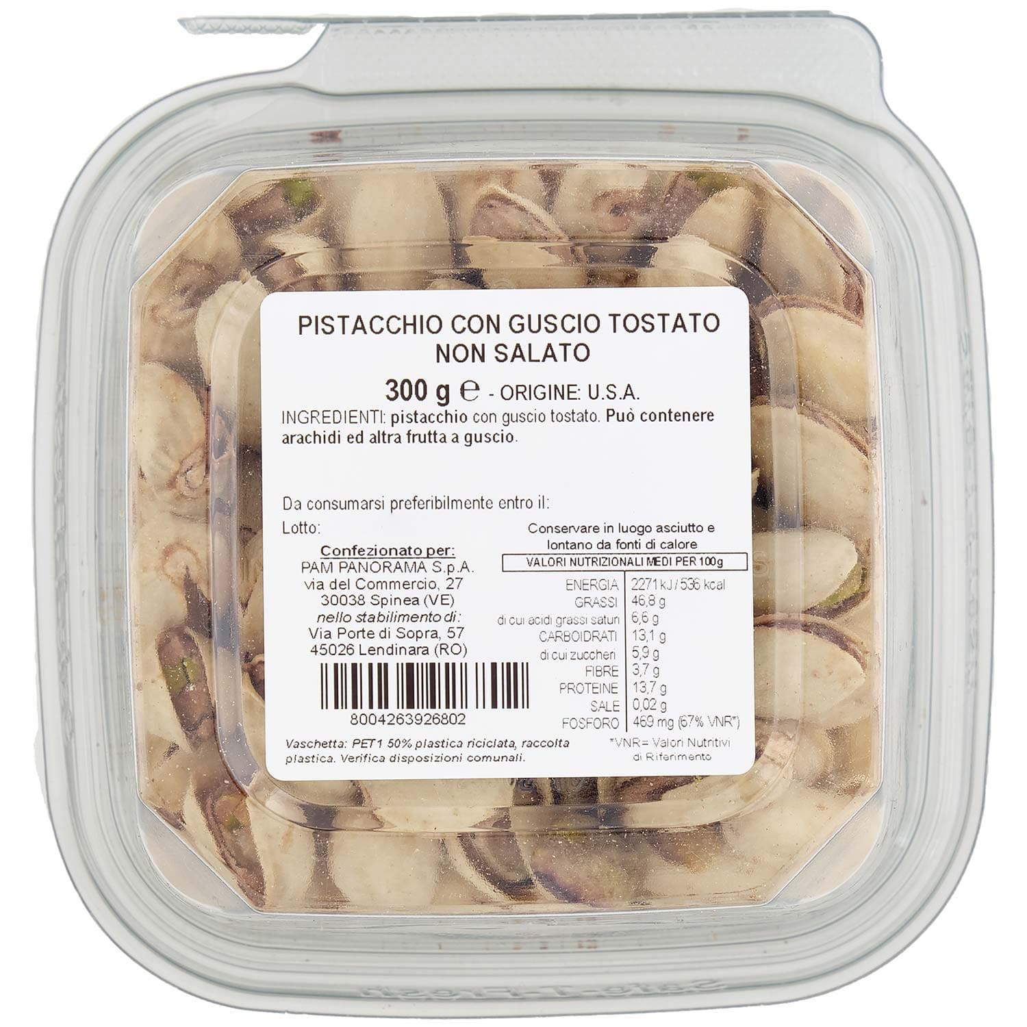 PAM Pistacchi Tostati 300 g – immagine 5