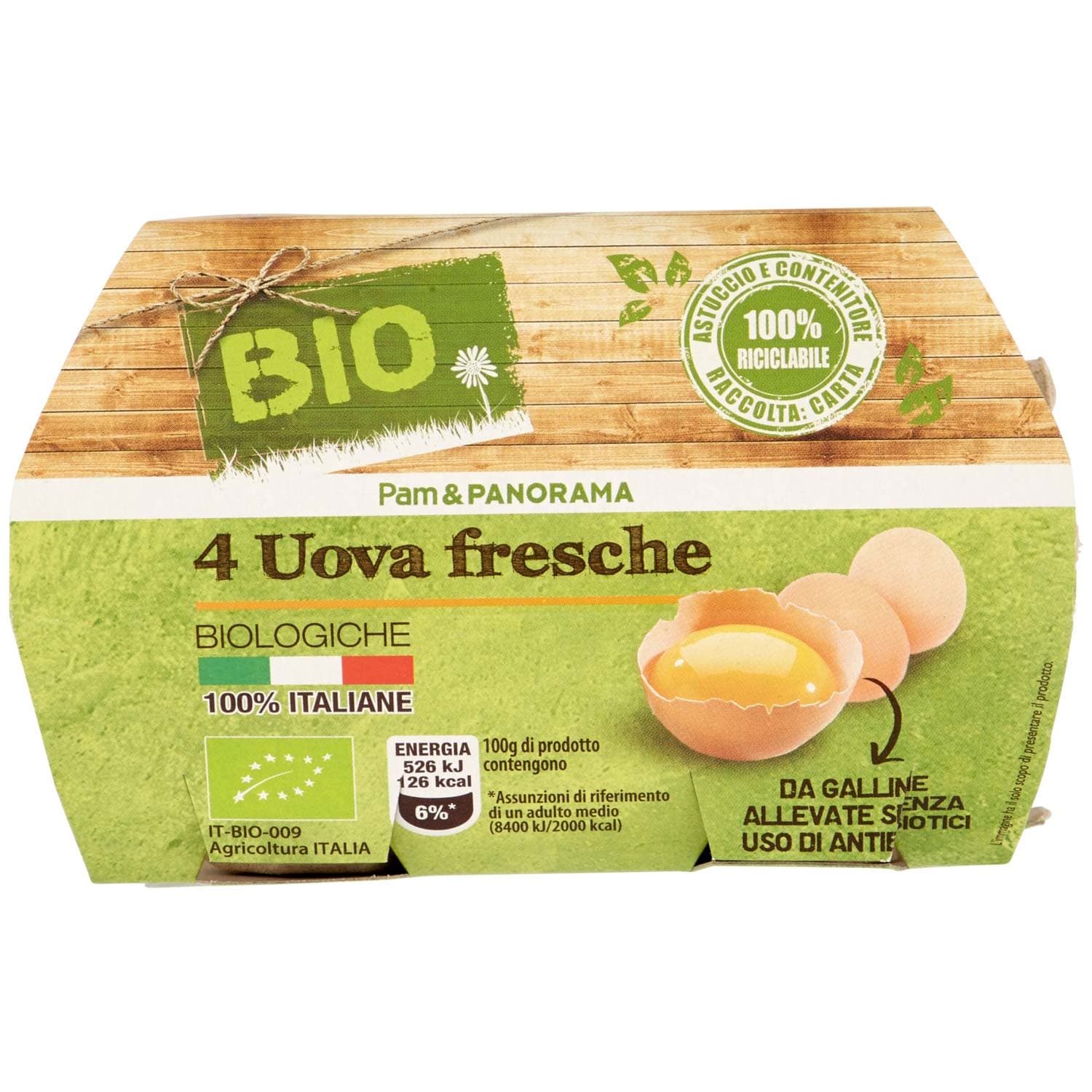 BIO 4 Uova fresche Biologiche 220 g – immagine 7
