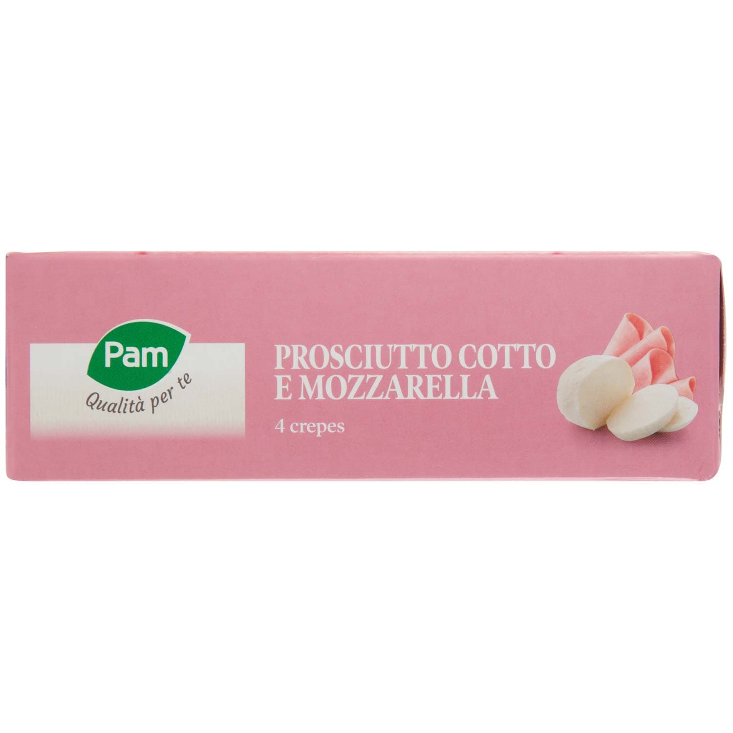 PAM Qualità per te Prosciutto Cotto e Mozzarella 4 crepes surgelate 4 x 62,5 g – immagine 7