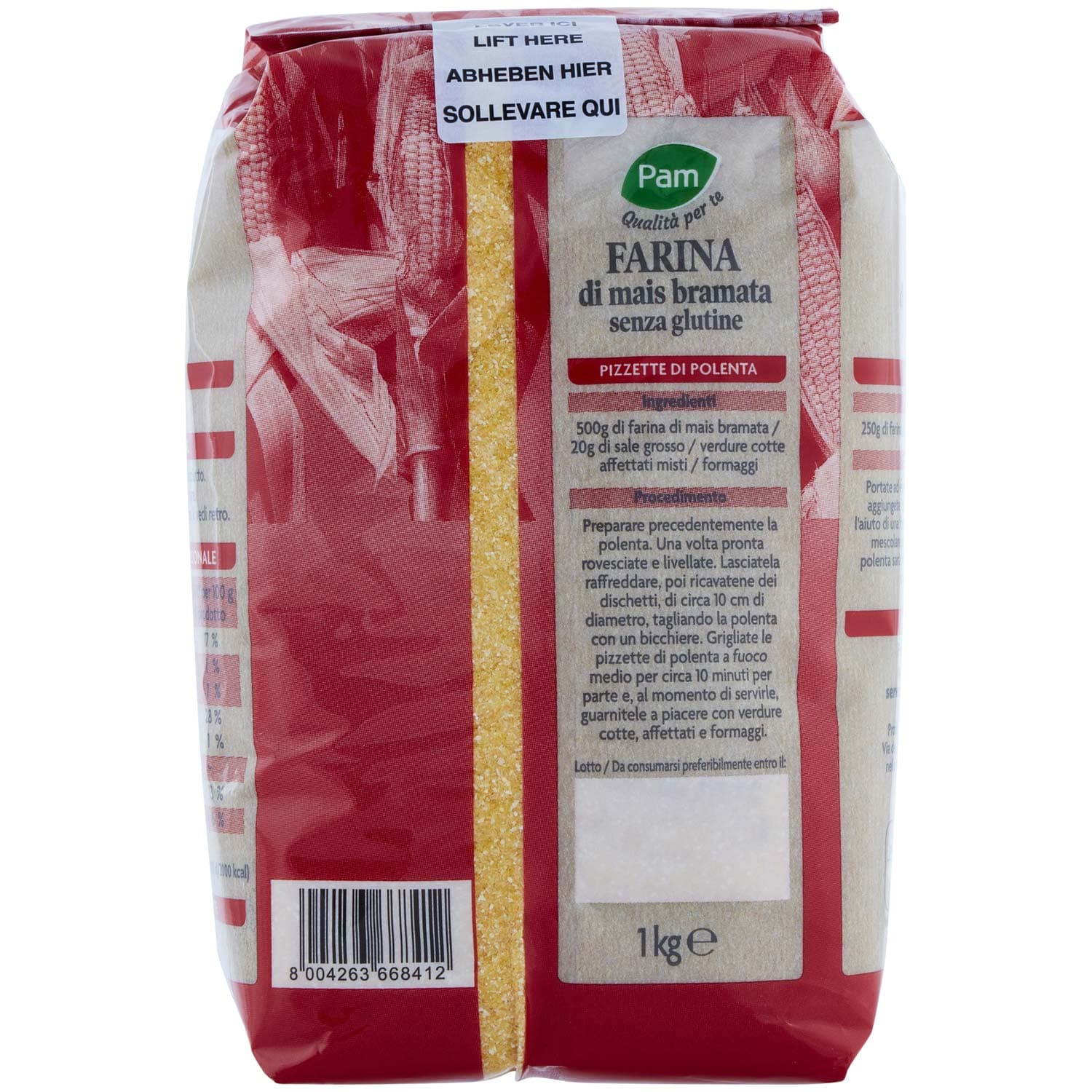 PAM PANORAMA Farina di Mais Bramata 1 kg – immagine 5