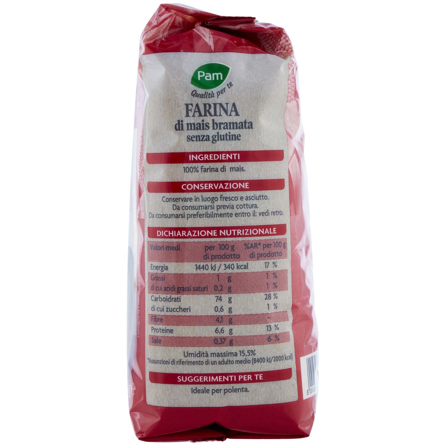PAM PANORAMA Farina di Mais Bramata 1 kg – immagine 6