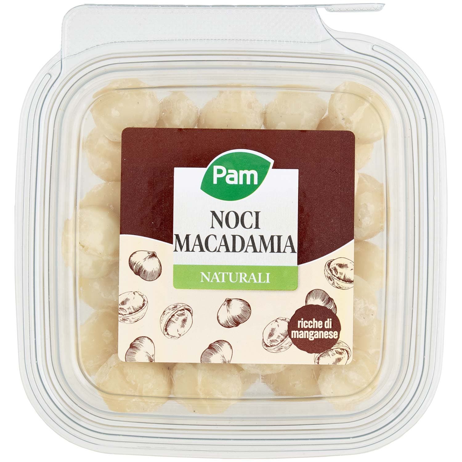 PAM Noci Macadamia Naturali 100 g – immagine 3