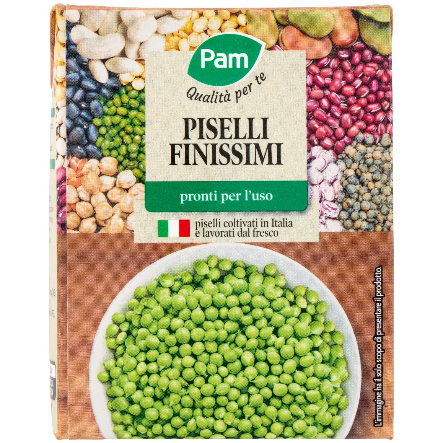 PAM Qualità per te Piselli Finissimi 380 g – immagine 3