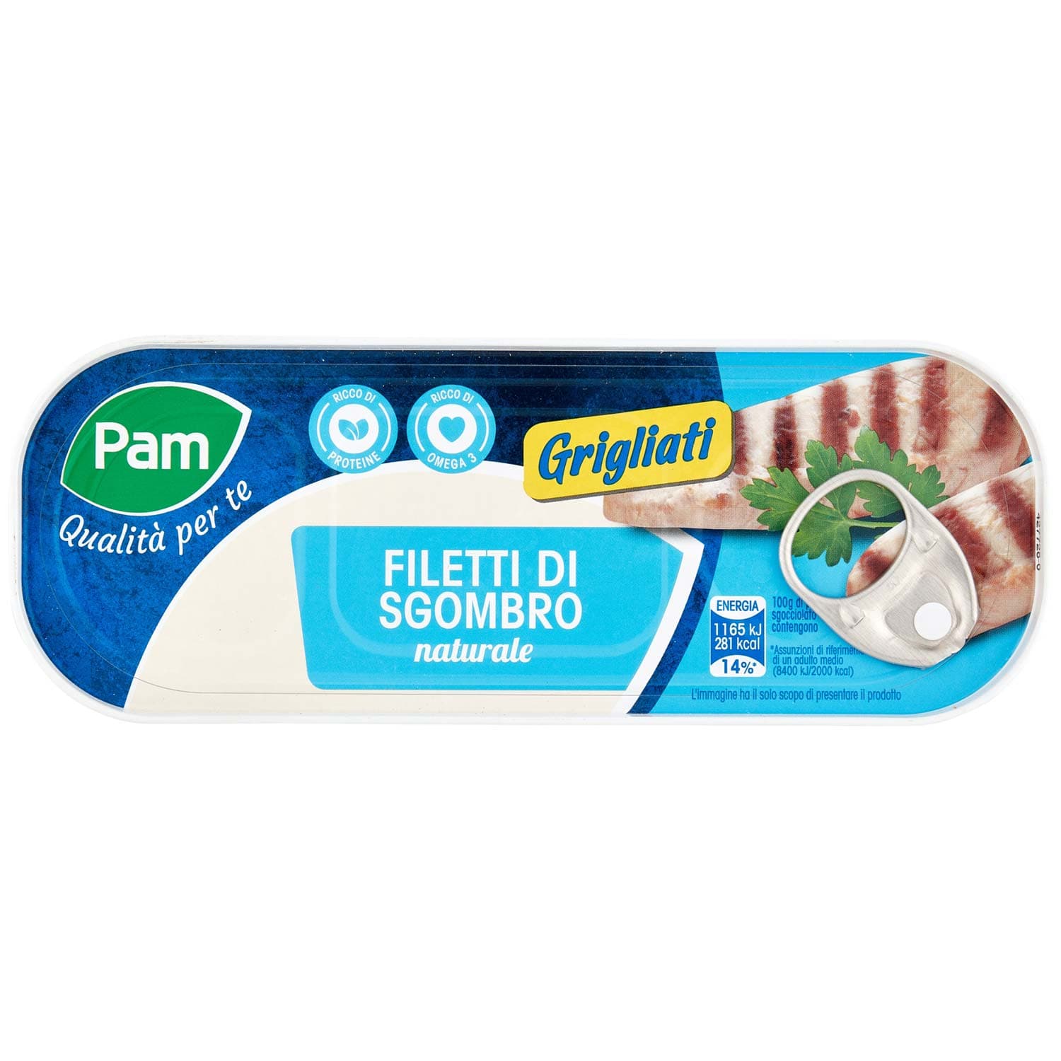 PAM Qualità per te Filetti di Sgombro naturale 120 g – immagine 3