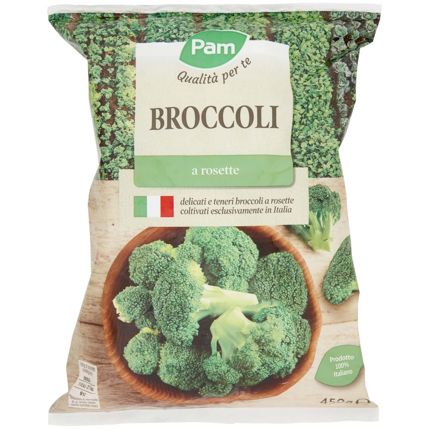 PAM PANORAMA Broccoli surgelati 450 g – immagine 3