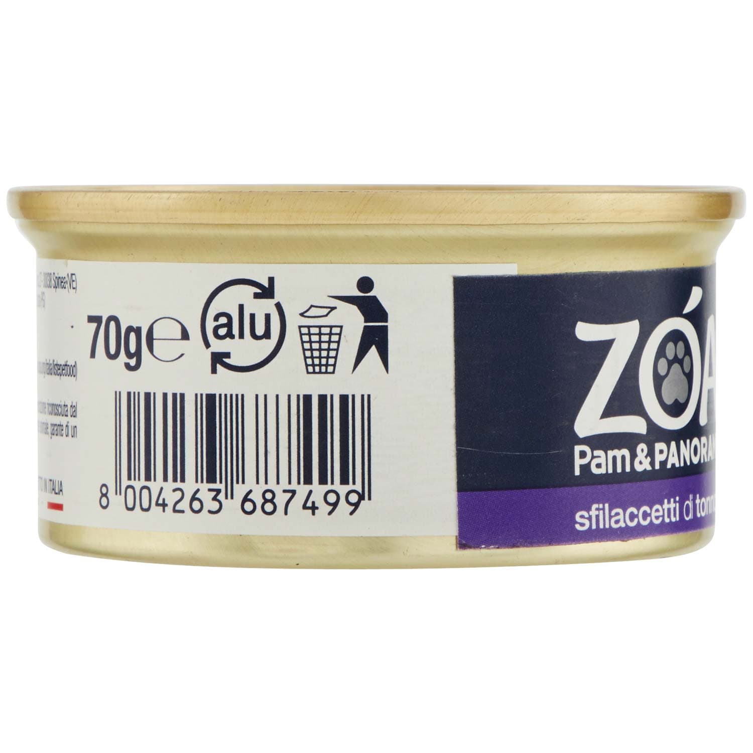 ZOA PREMIUM Adult sfilaccetti di tonno con gamberetti 70 g – immagine 4