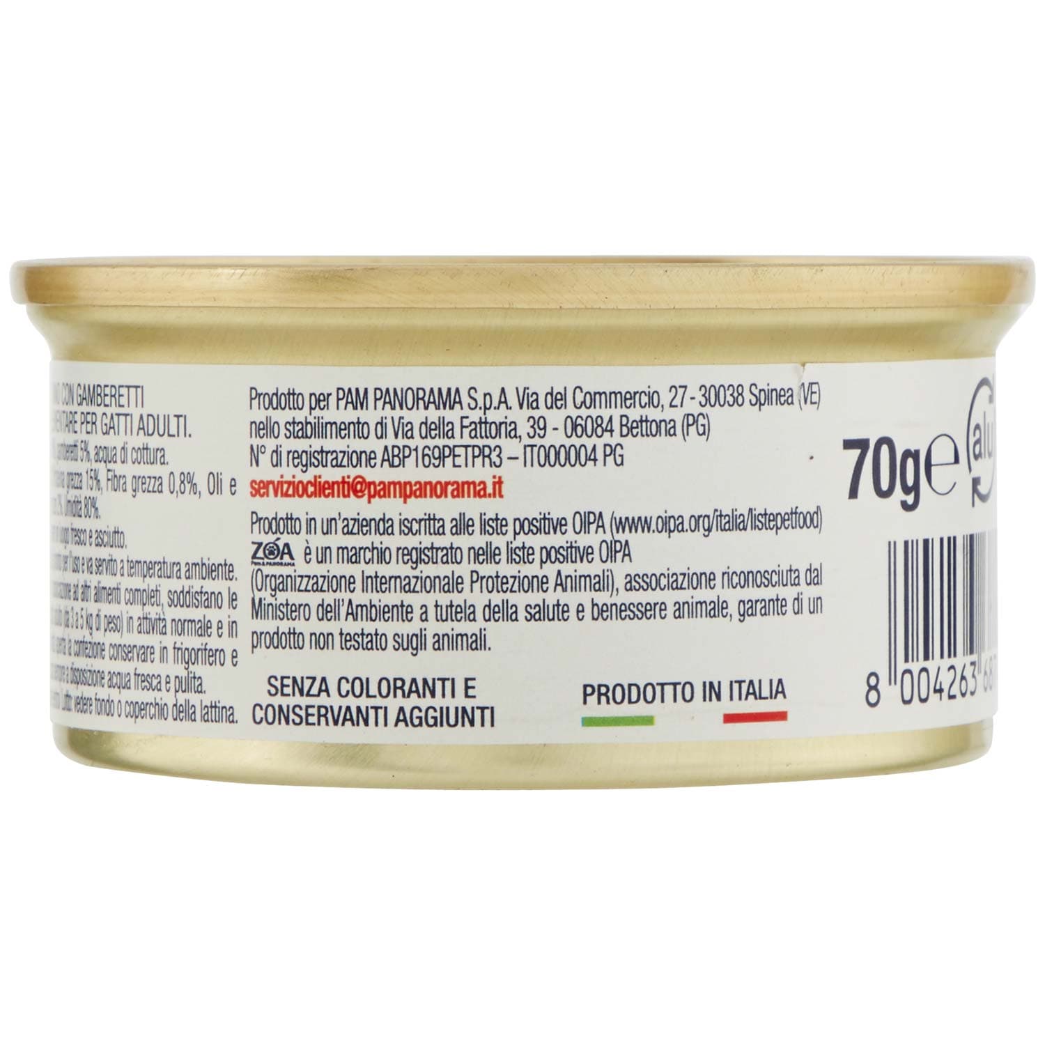 ZOA PREMIUM Adult sfilaccetti di tonno con gamberetti 70 g – immagine 5