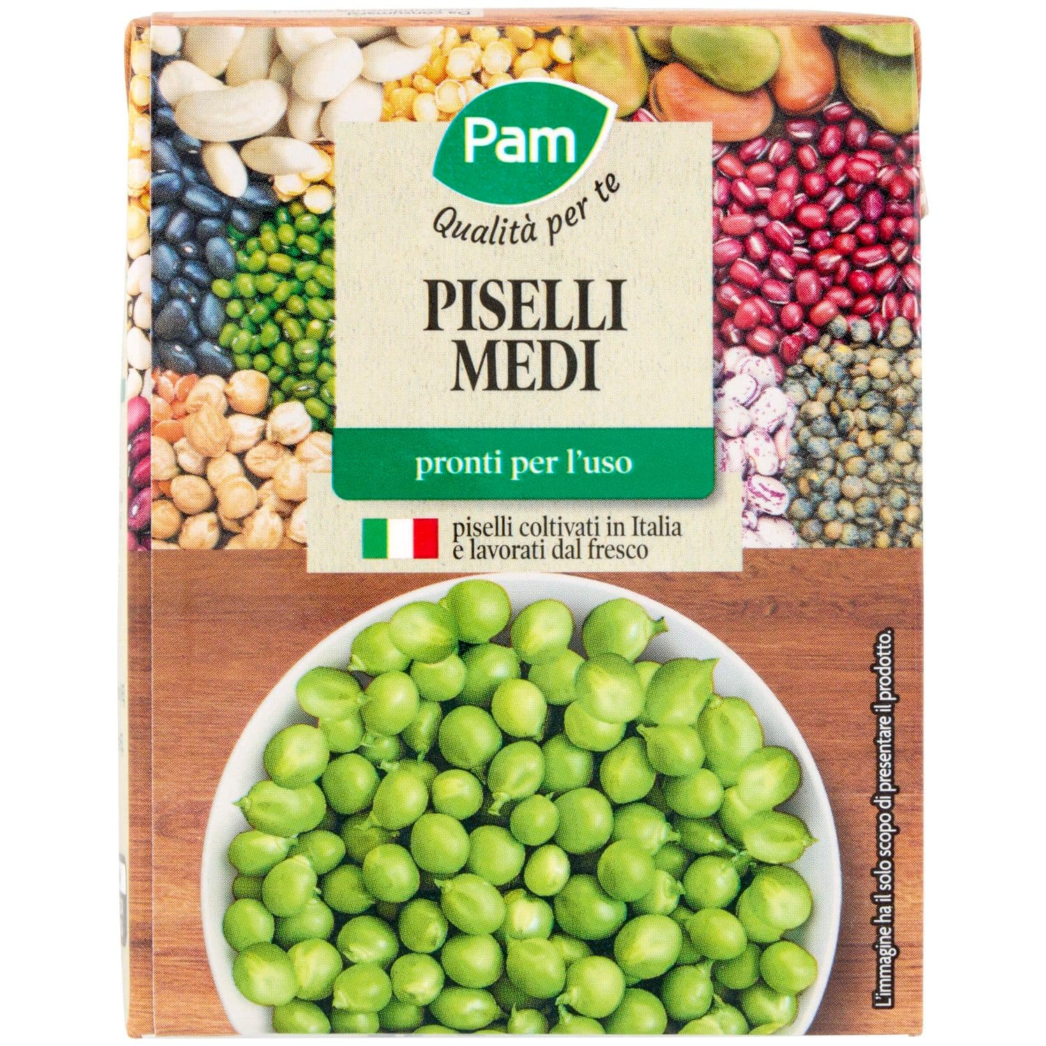 PAM Qualità per te Piselli Medi 380 g – immagine 3