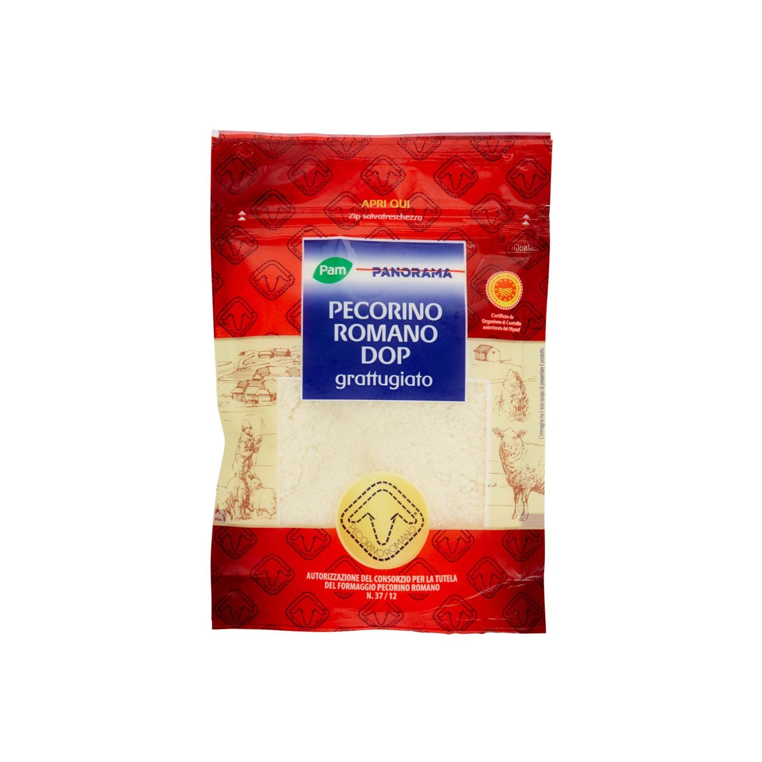 PAM Qualità per te grattugiato Pecorino Romano DOP 100 g – immagine 4