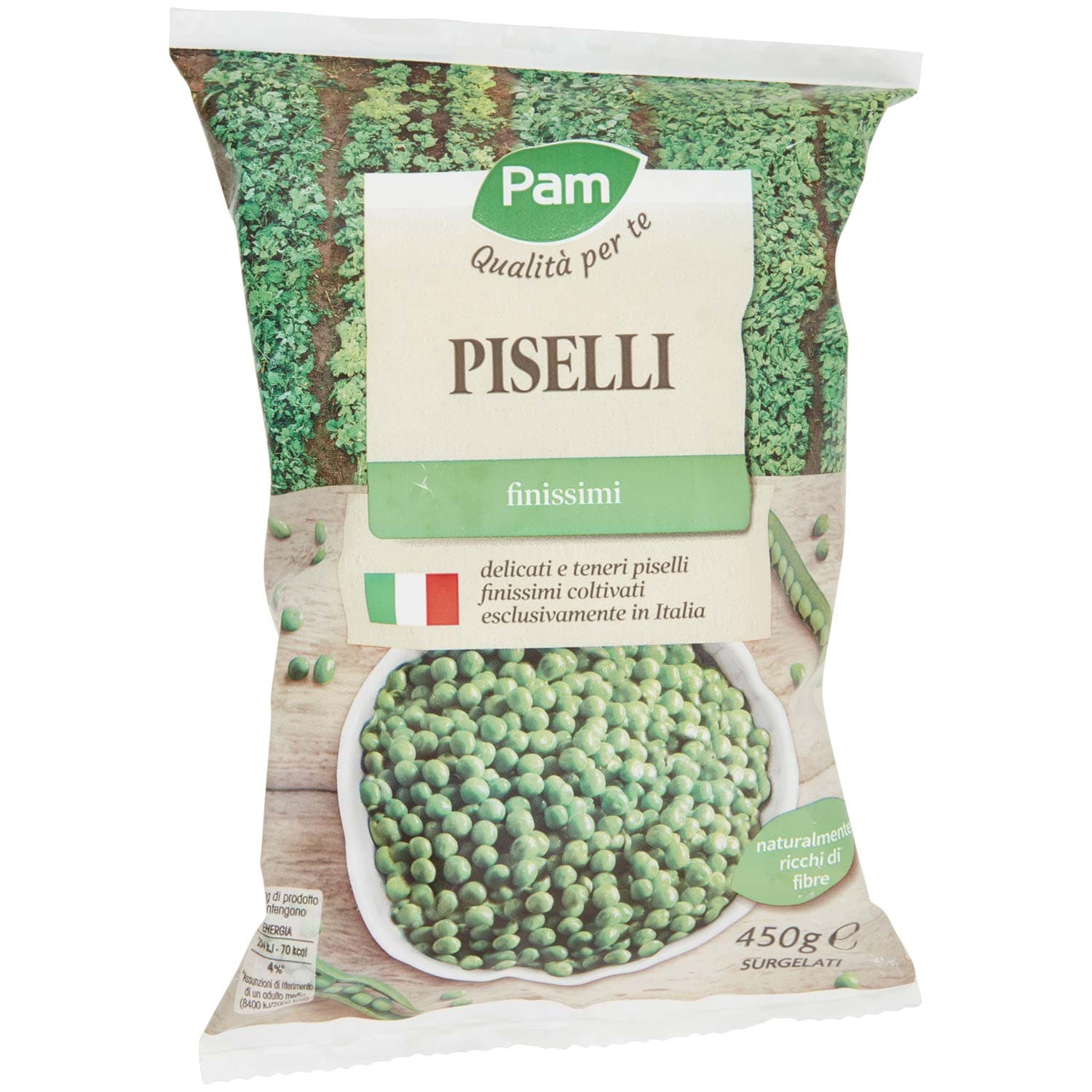 PAM PANORAMA Piselli Finissimi surgelati 450 g – immagine 3
