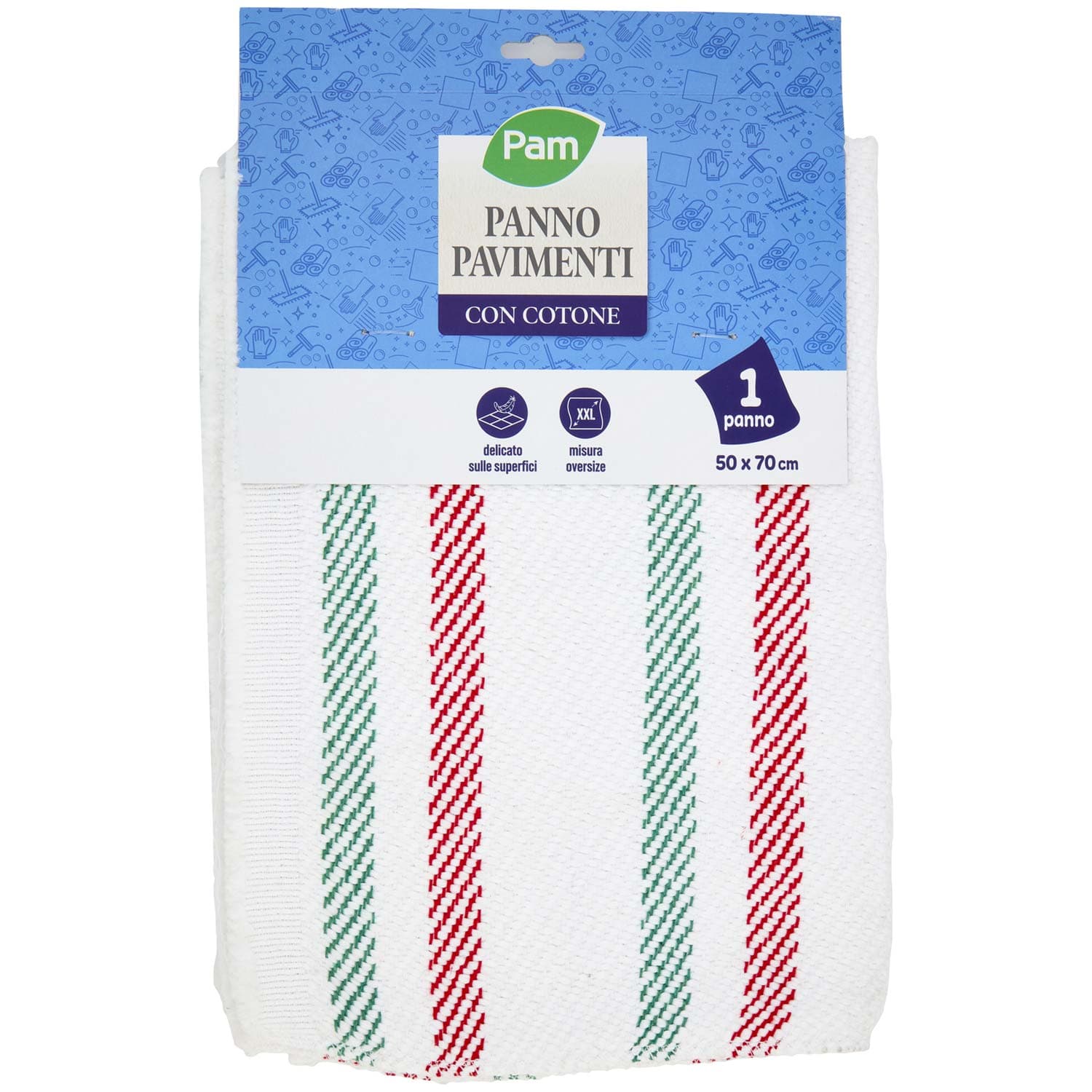 PAM Panno Pavimenti con Cotone 50 x 70 cm 1 pz – immagine 3