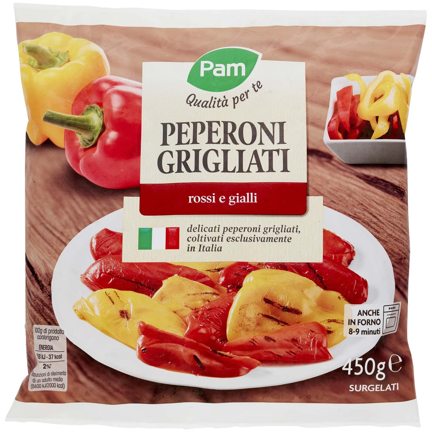 PAM PANORAMA Peperoni Grigliati surgelati 450 g – immagine 3