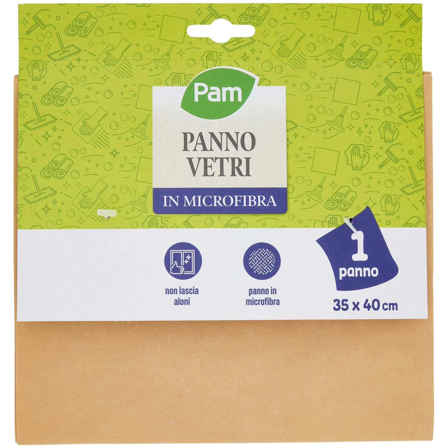 PAM Panno Vetri in Microfibra 35 x 40 cm 1 pz – immagine 3