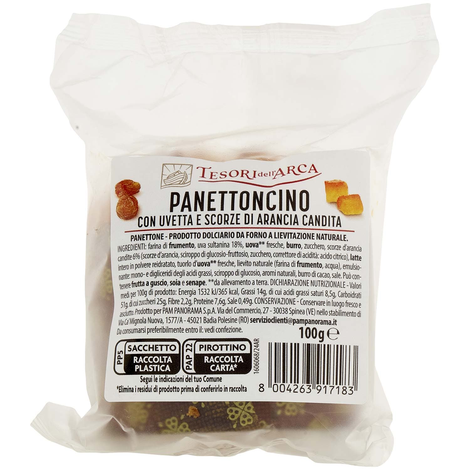 PAM Qualità per te Panettoncino 100 g – immagine 3