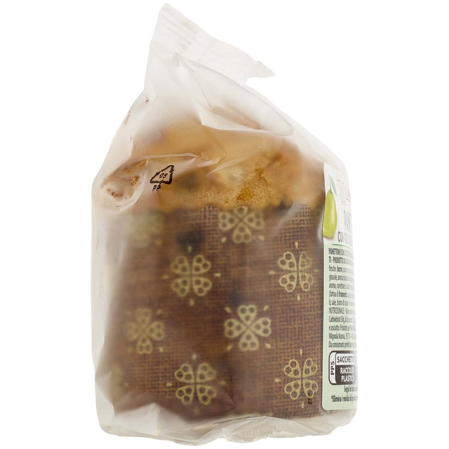 PAM Qualità per te Panettoncino Pera e cioccolato 100 g – immagine 4