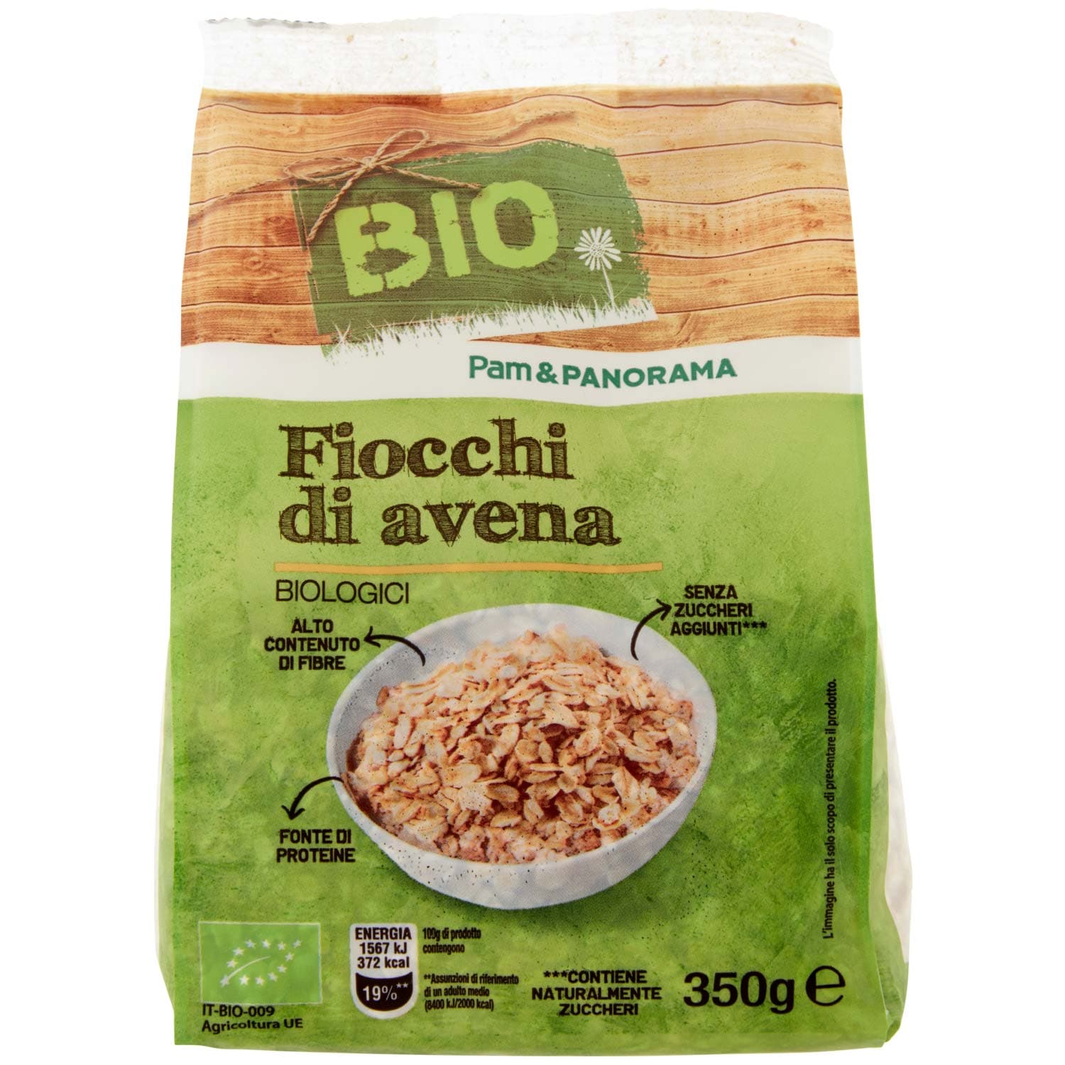 BIO Fiocchi di avena Biologici 350 g – immagine 3
