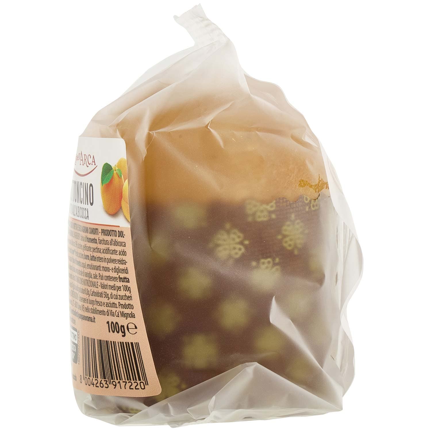 TESORI DELL'ARCA Panettoncino Farcito all'Albicocca 100 g – immagine 6