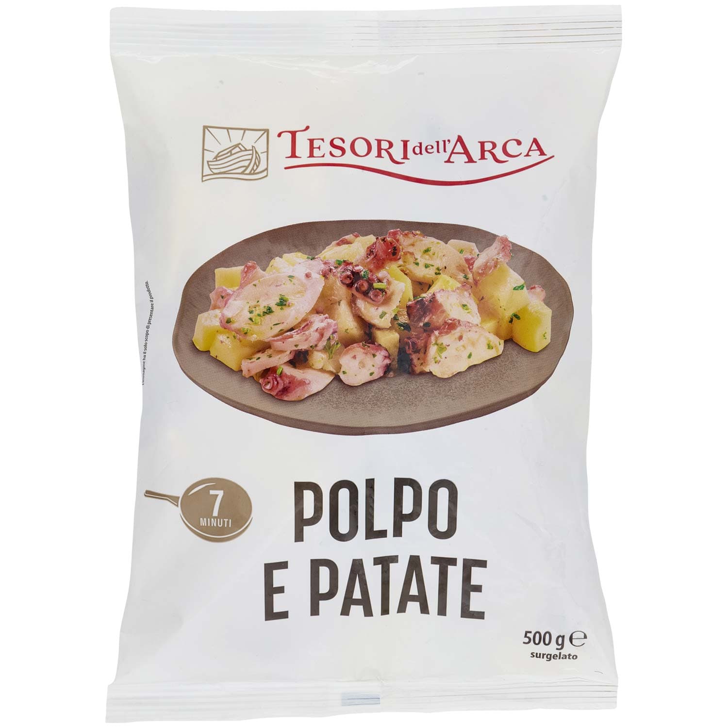 TESORI DELL'ARCA Polpo e Patate surgelato 500 g – immagine 3