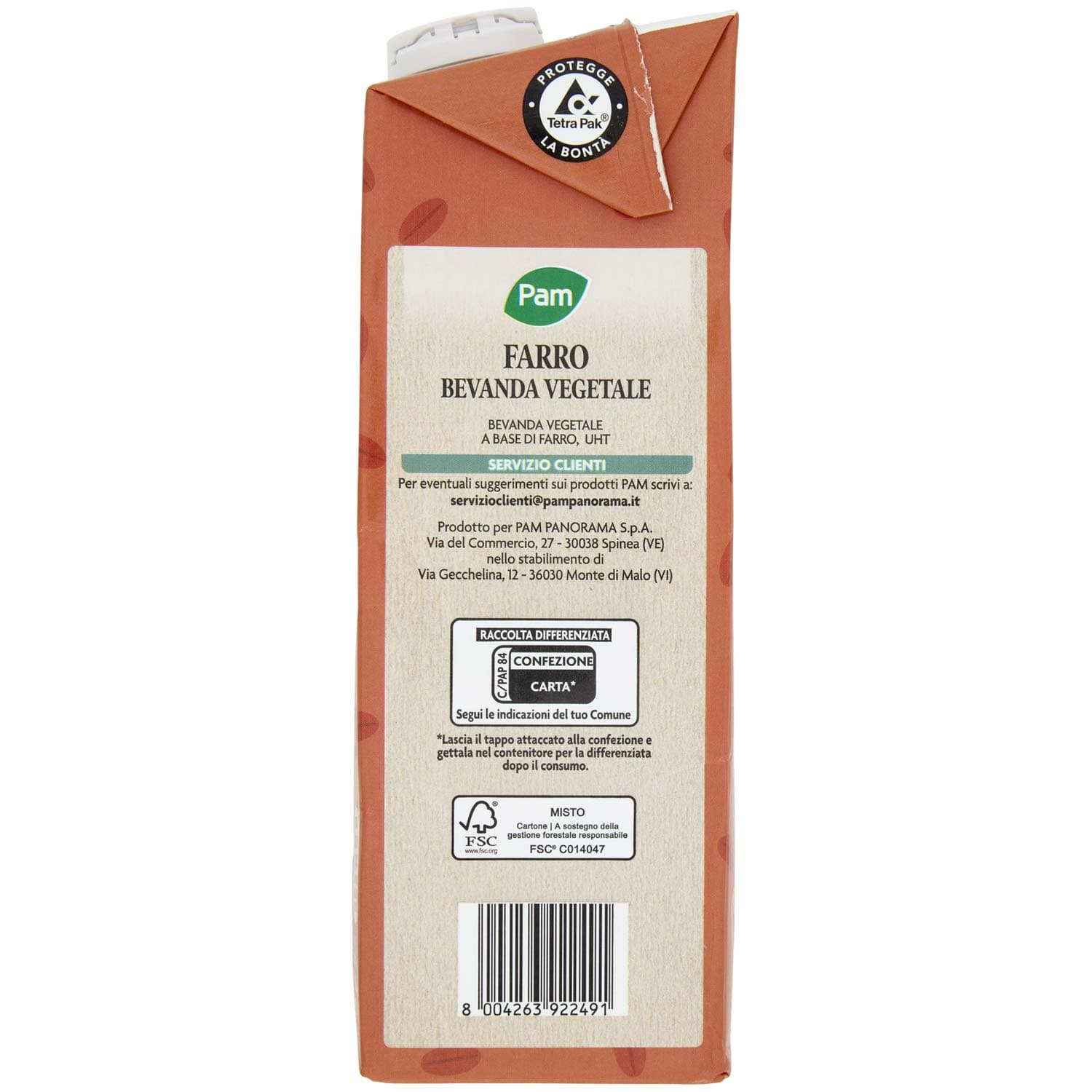PAM Farro Bevanda Vegetale 1 L – immagine 6