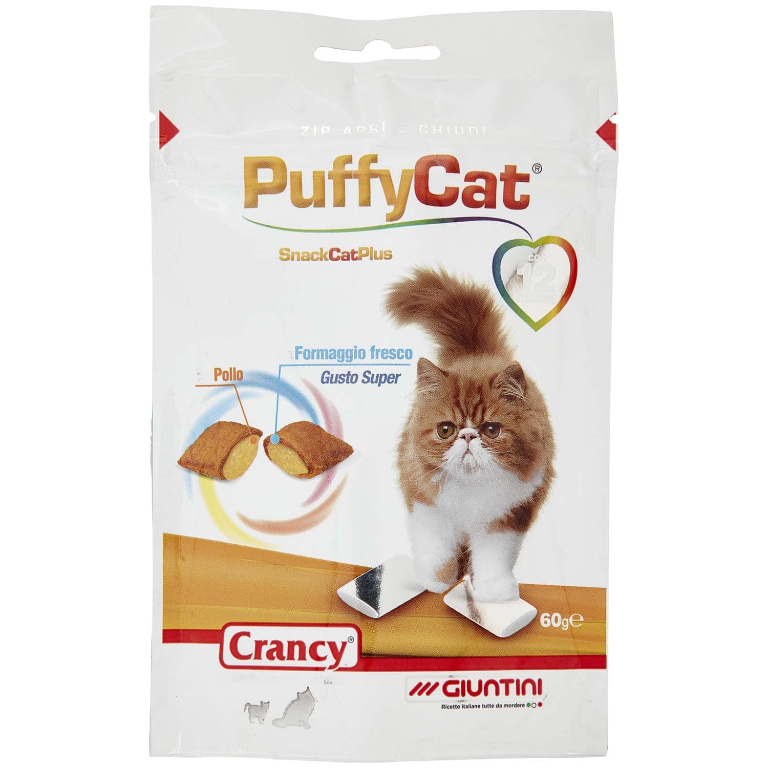 Snack cat plus con formaggio fresco – immagine 3