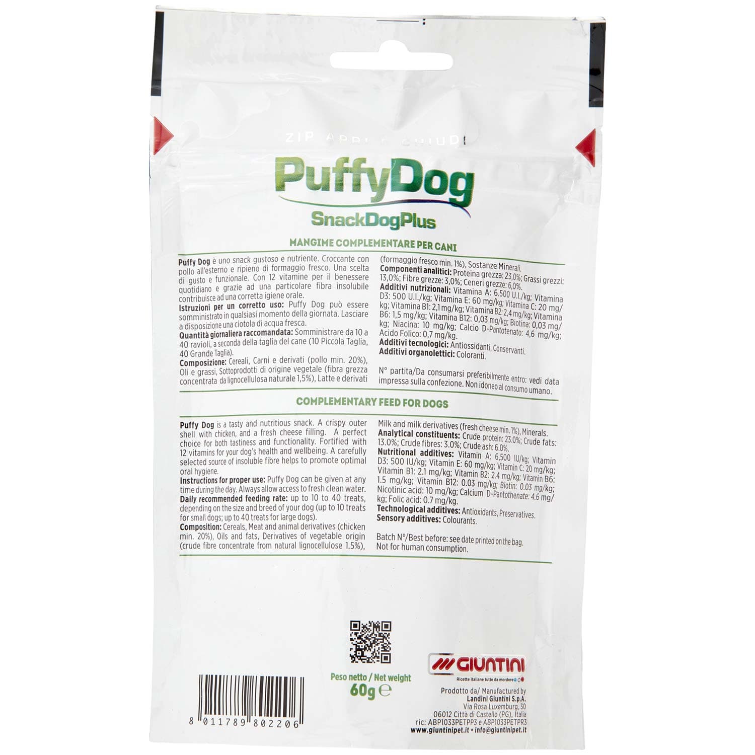 Snack dog plus con formaggio fresco – immagine 5