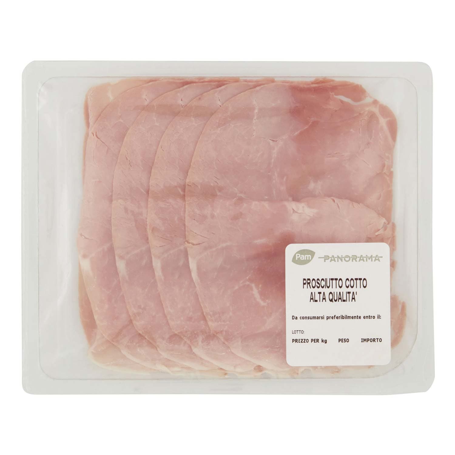 Prosciutto cotto alta qualità PAM Panorama 120 g – immagine 3