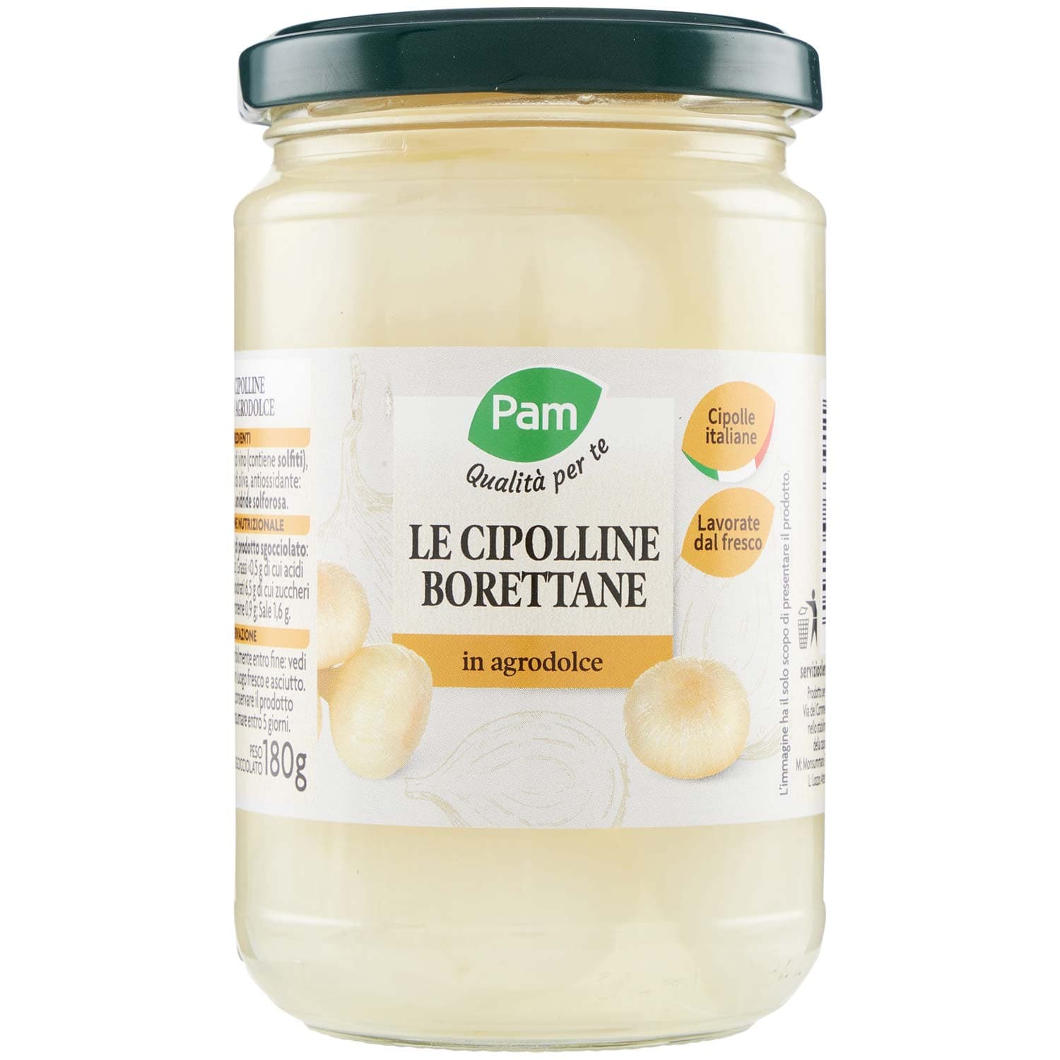 PAM PANORAMA Cipolline Borettane in Agrodolce 300 g – immagine 3