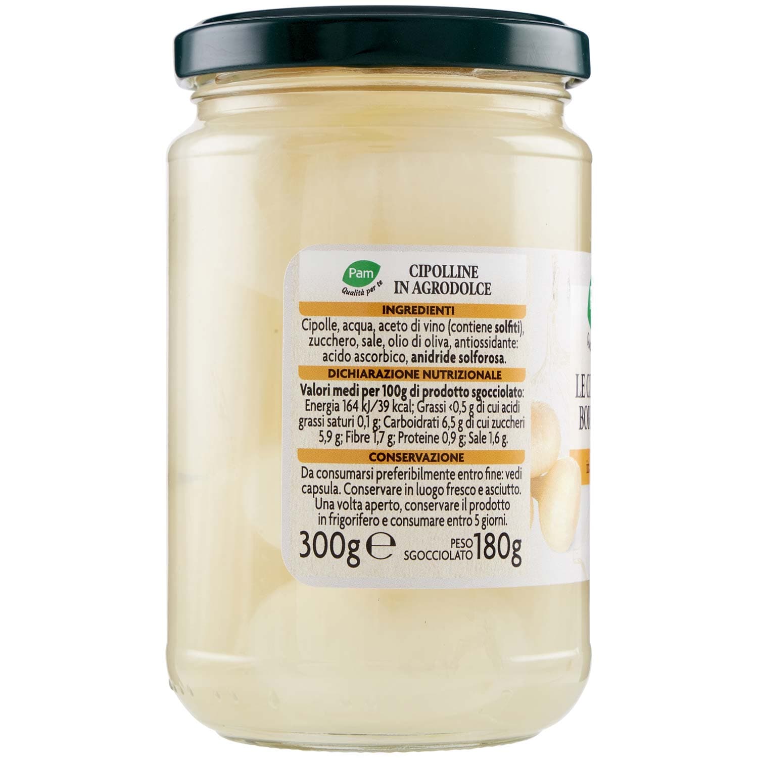 PAM PANORAMA Cipolline Borettane in Agrodolce 300 g – immagine 4