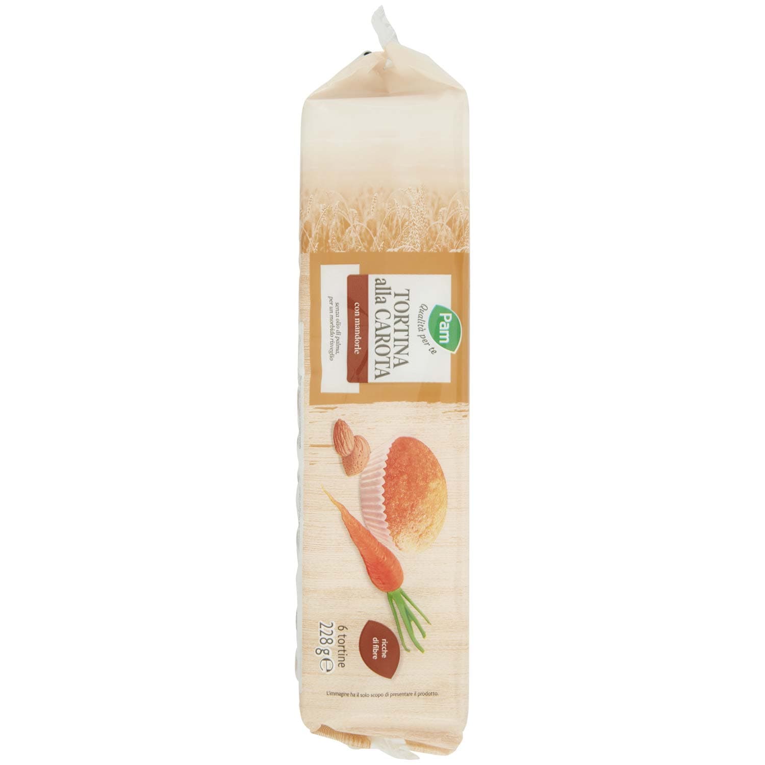 PAM Qualità per te Tortina alla Carota 6 x 38 g – immagine 4