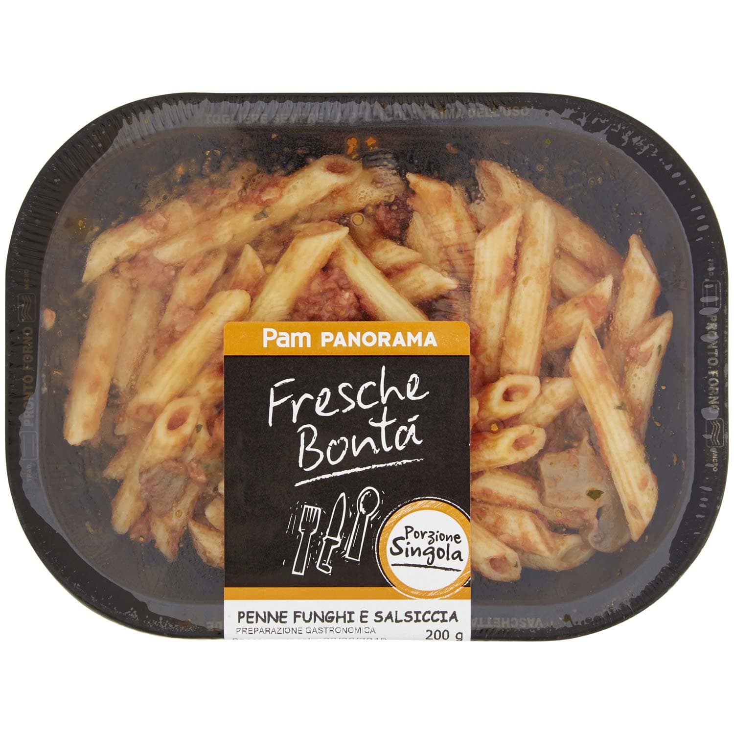 FRESCHE BONTA' Penne Funghi e Salsiccia 200 g – immagine 3