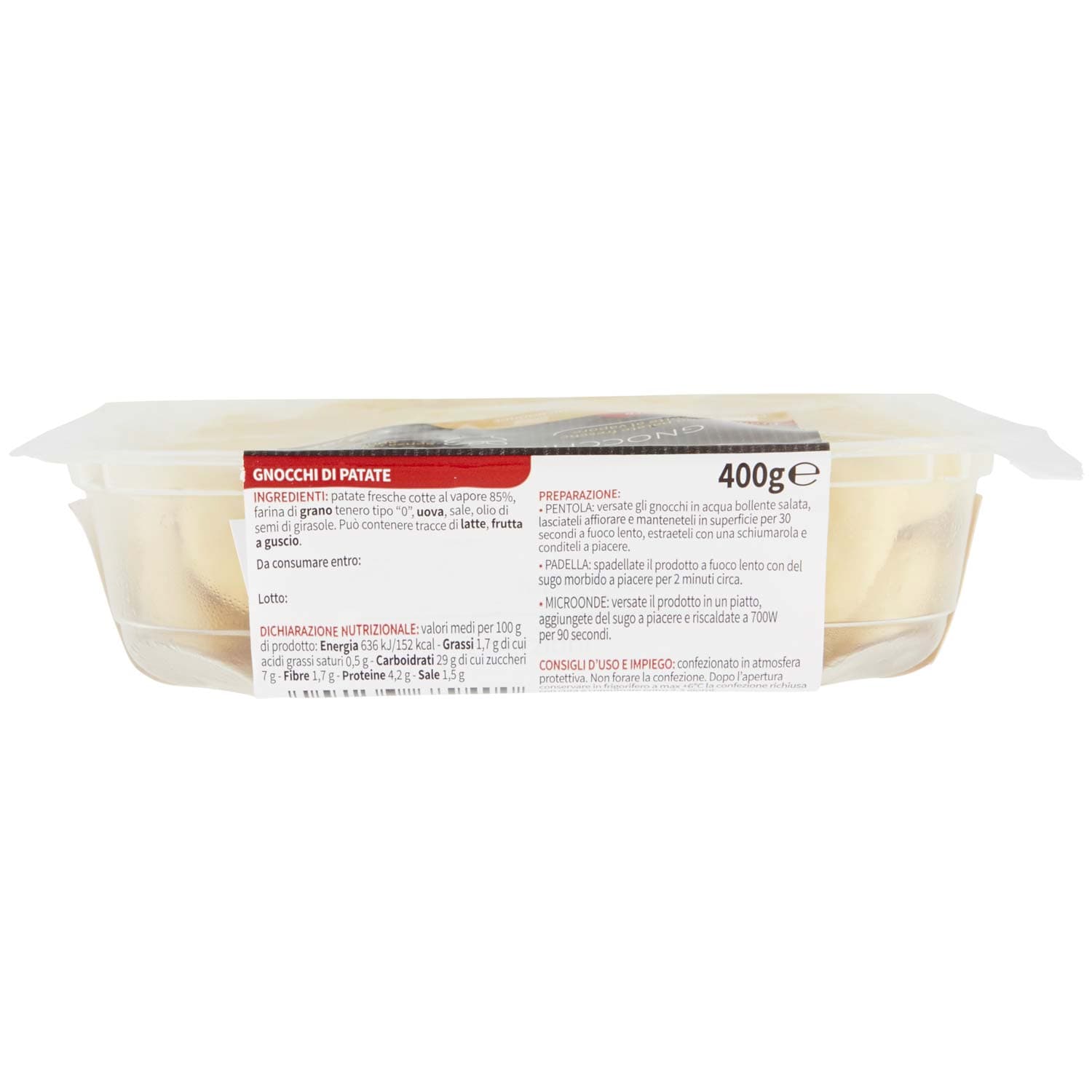 FRESCHE BONTÁ Gnocchi di Patate 400 g – immagine 7